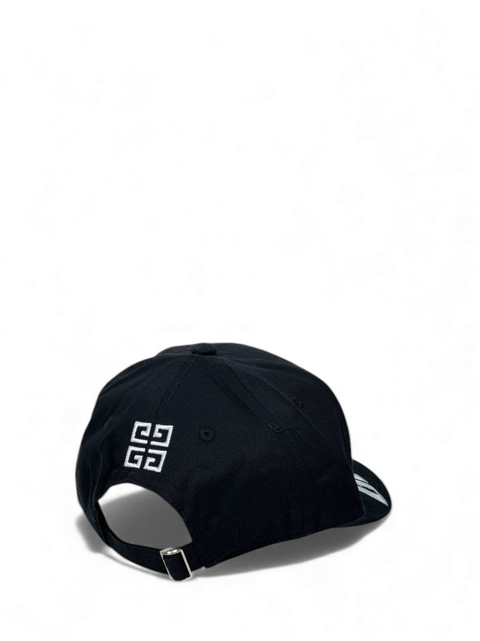 Givenchy Black Oversized Logo Cap – Luxury Bold Statement 🖤🤍🧢