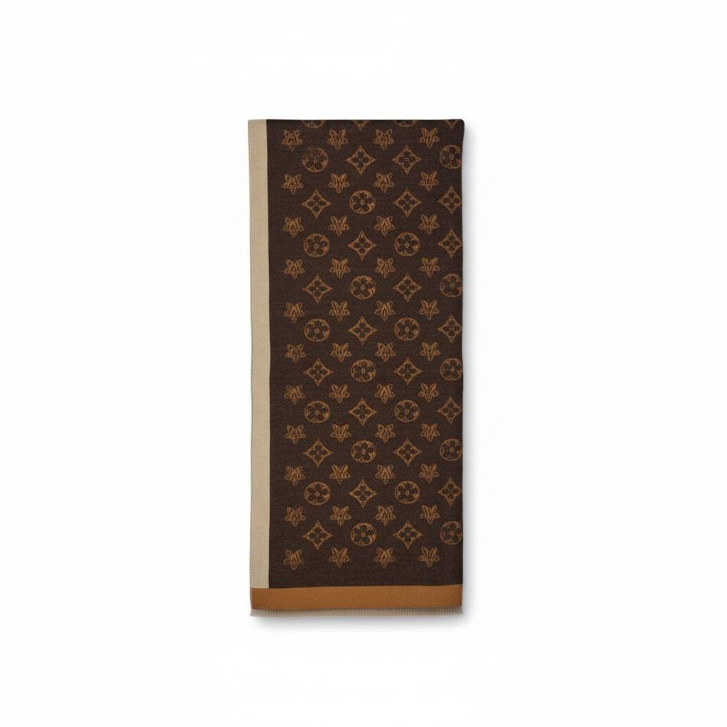 Louis Vuitton Monogram Infinity Scarf – Brown Classic 🤎✨