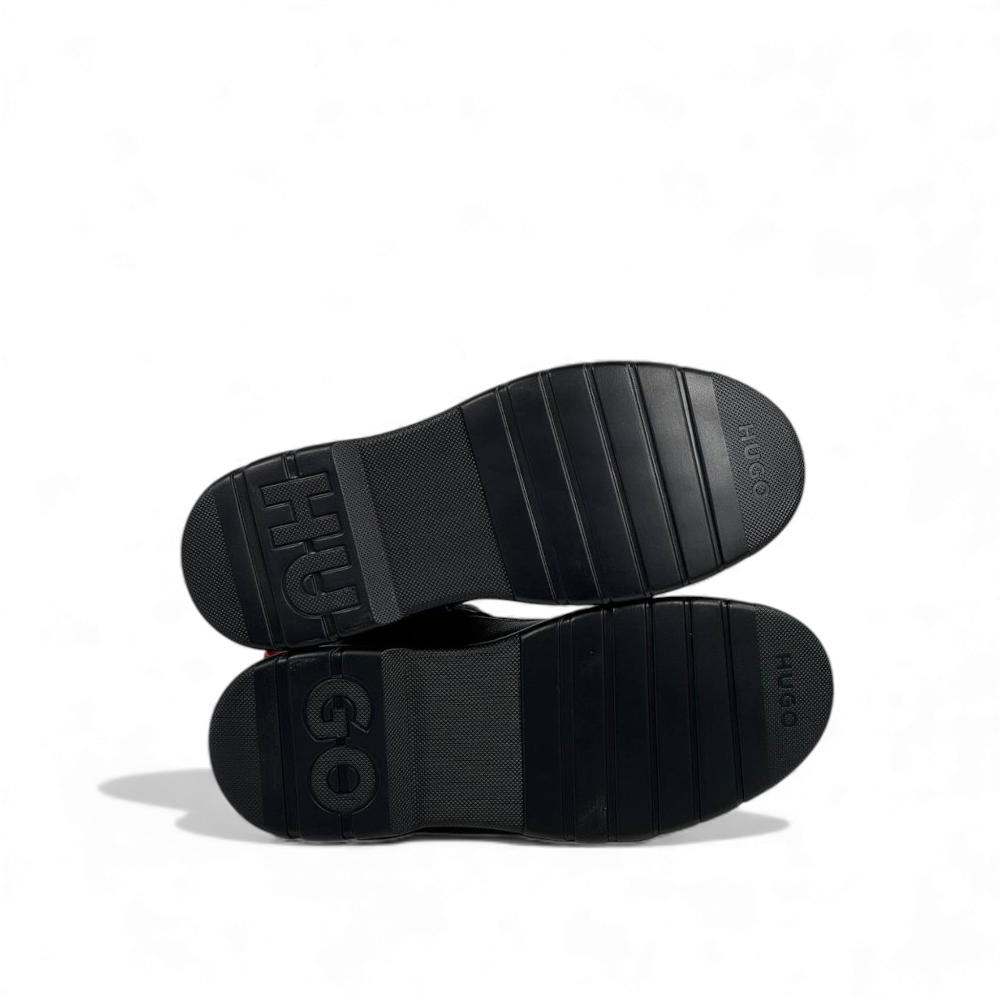 Hugo Black High-Top Street Sneakers 🔥⚫ Premium Urban Performance