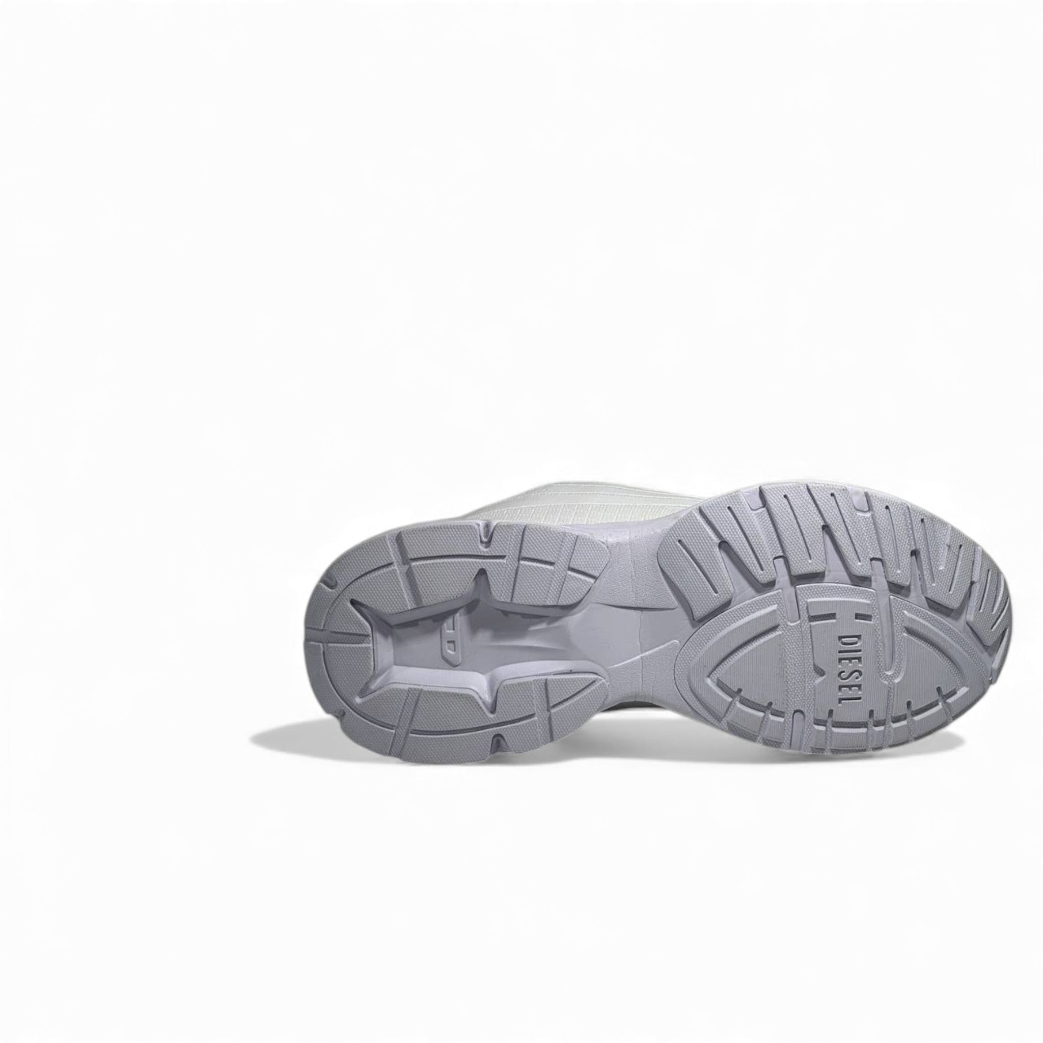 Diesel White Chunky Performance Sneakers 🤍⚡ Futuristic Sport-Lux Design