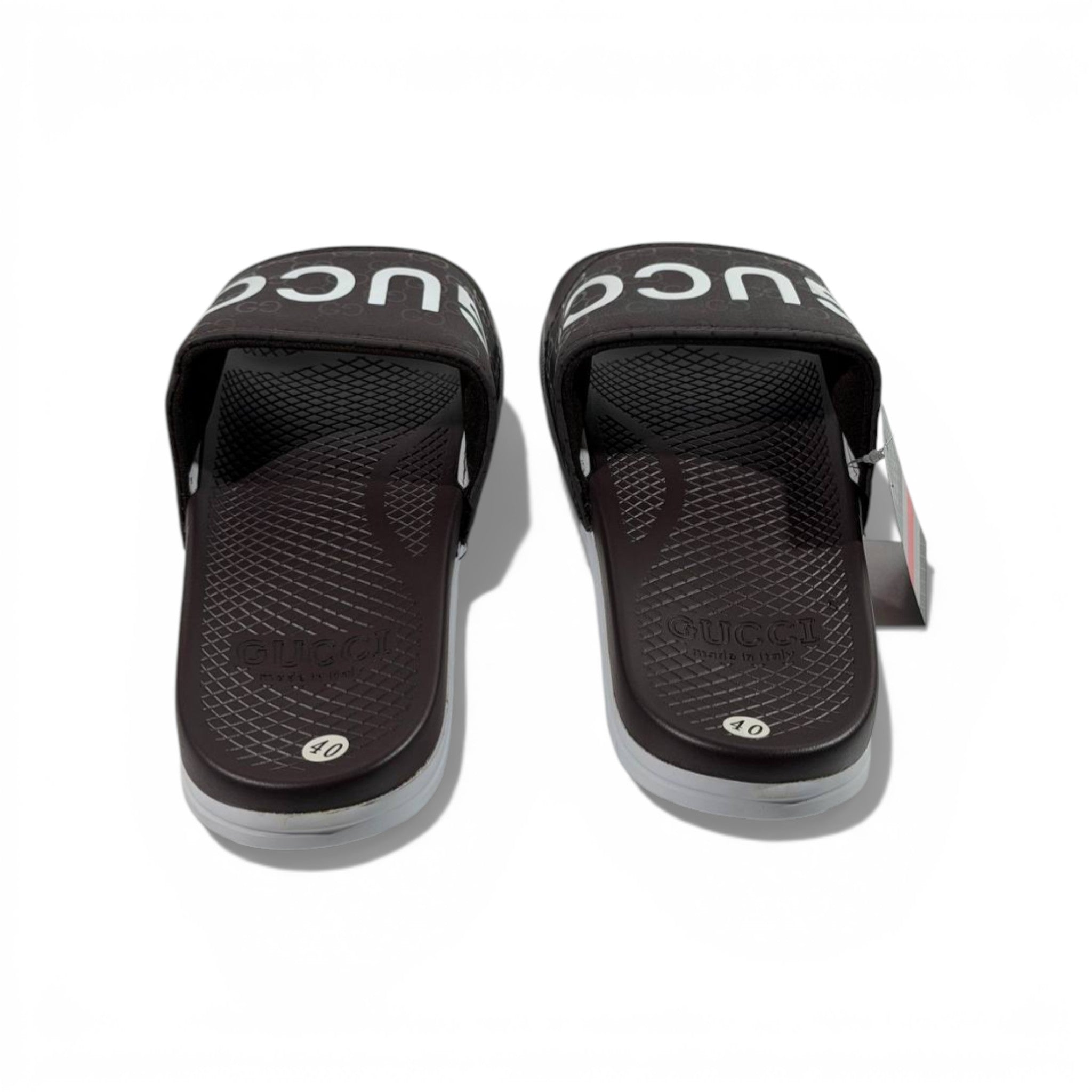🤎 GUCCI Monogram Slides – Brown Signature Edition ✨