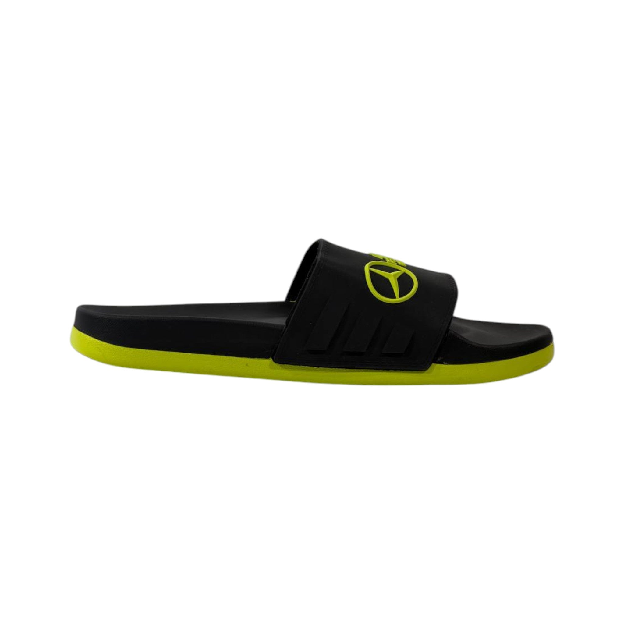 🏁 Mercedes-AMG Petronas F1 Team Slides – Race-Inspired Comfort & Style