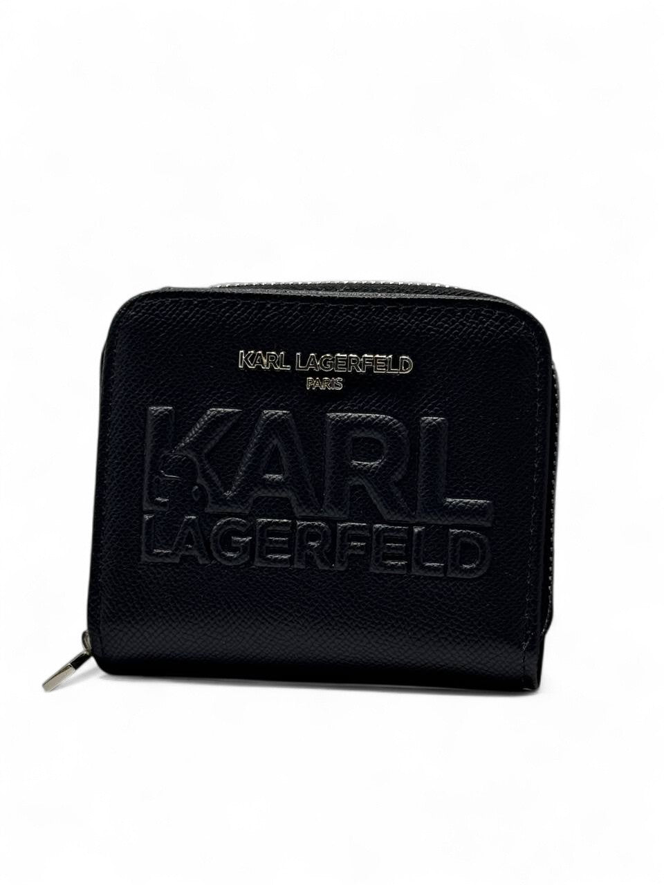 🖤 Karl Lagerfeld Black Wallet – Embossed Logo Edition 🔒✨