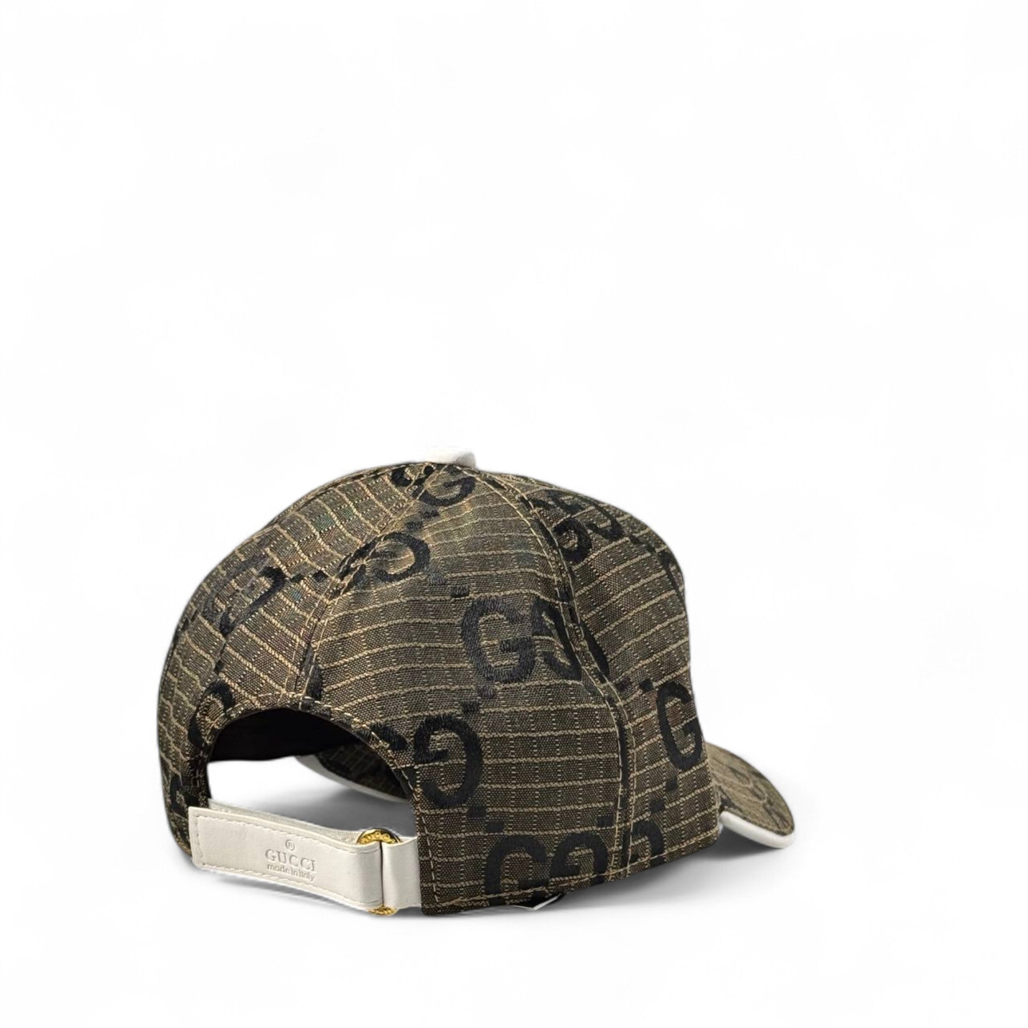 Gucci Brown GG Monogram Baseball Cap 🧢🤎