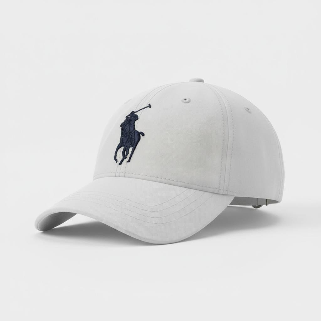 🤍 Polo Ralph Lauren Classic White Pony Cap – Premium Baseball Hat