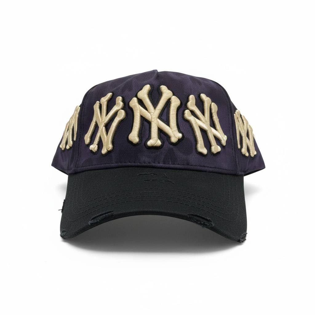 NY Skull Logo Streetwear Cap 🧢💀 Premium New York Style Baseball Hat – Urban Fashion Edition 🔥