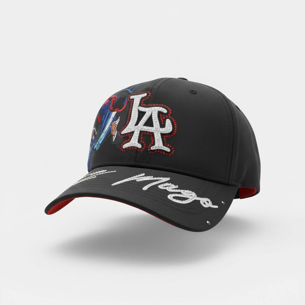 🧢 LA Street Art Cap – Los Angeles Baseball Urban Edition 🔥⚾