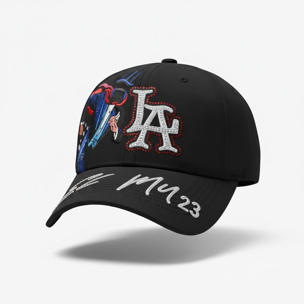 🧢 LA Street Art Cap – Los Angeles Baseball Urban Edition 🔥⚾