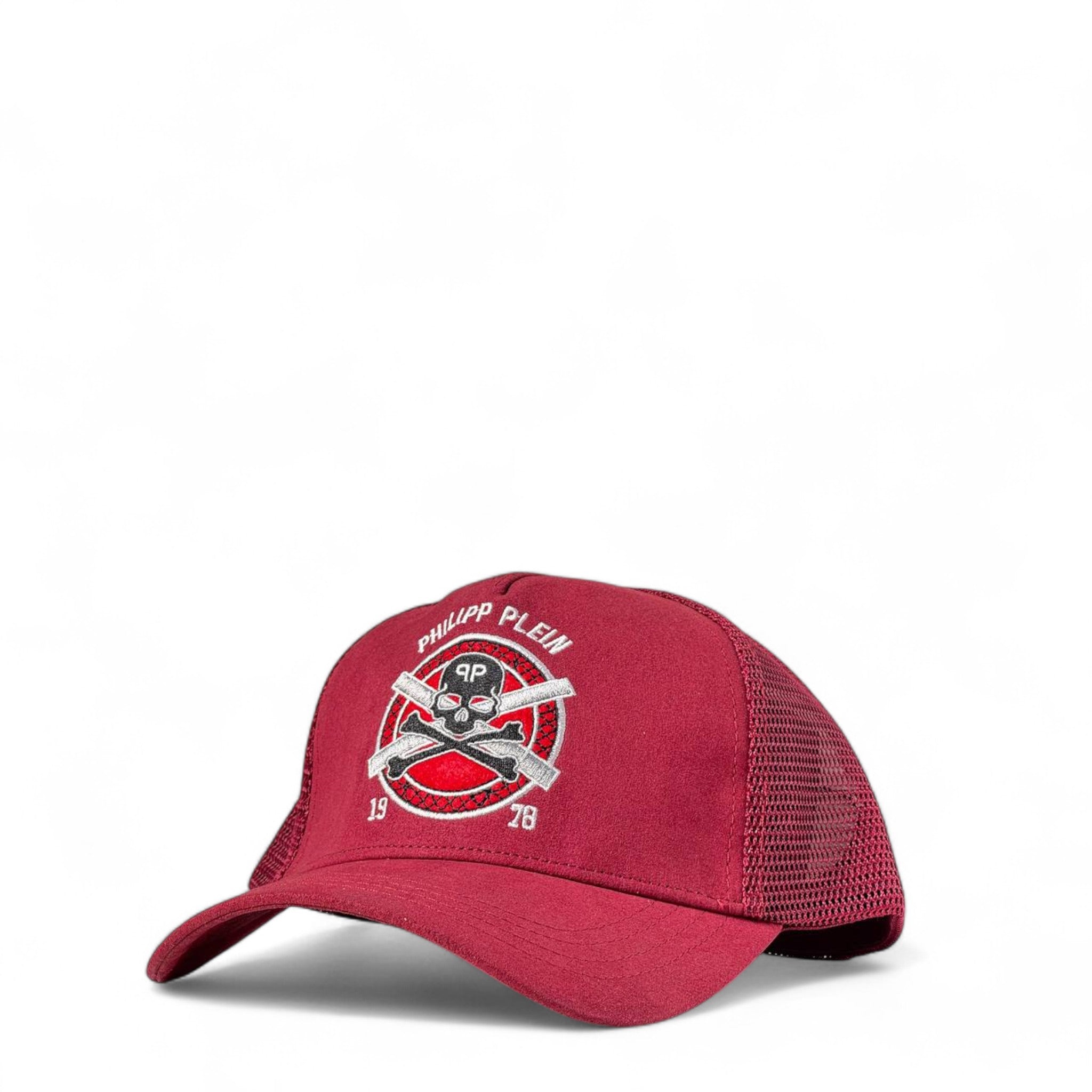 Philipp Plein Maroon Skull 1978 Cap ❤️💀 | Statement Streetwear Classic