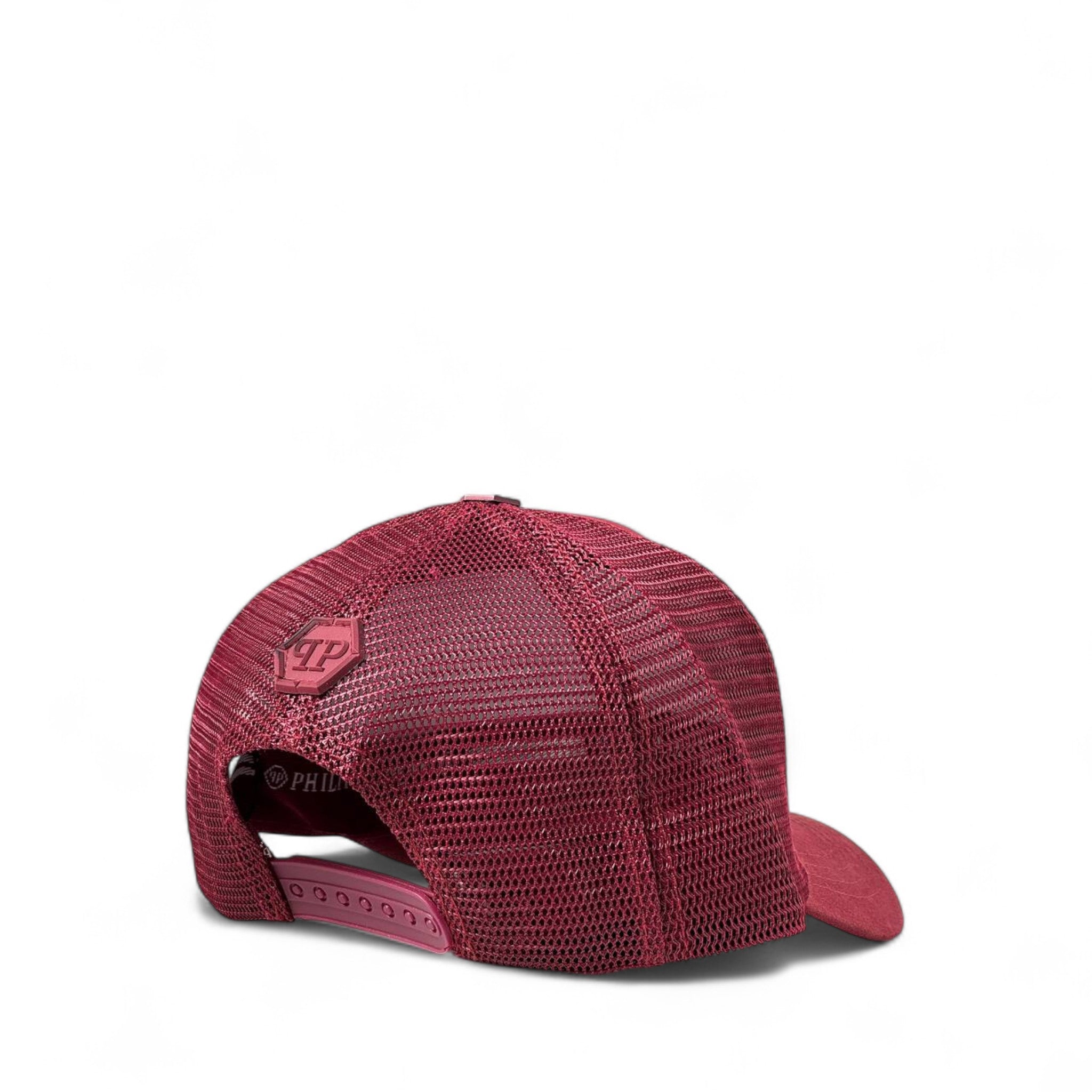 Philipp Plein Maroon Skull 1978 Cap ❤️💀 | Statement Streetwear Classic