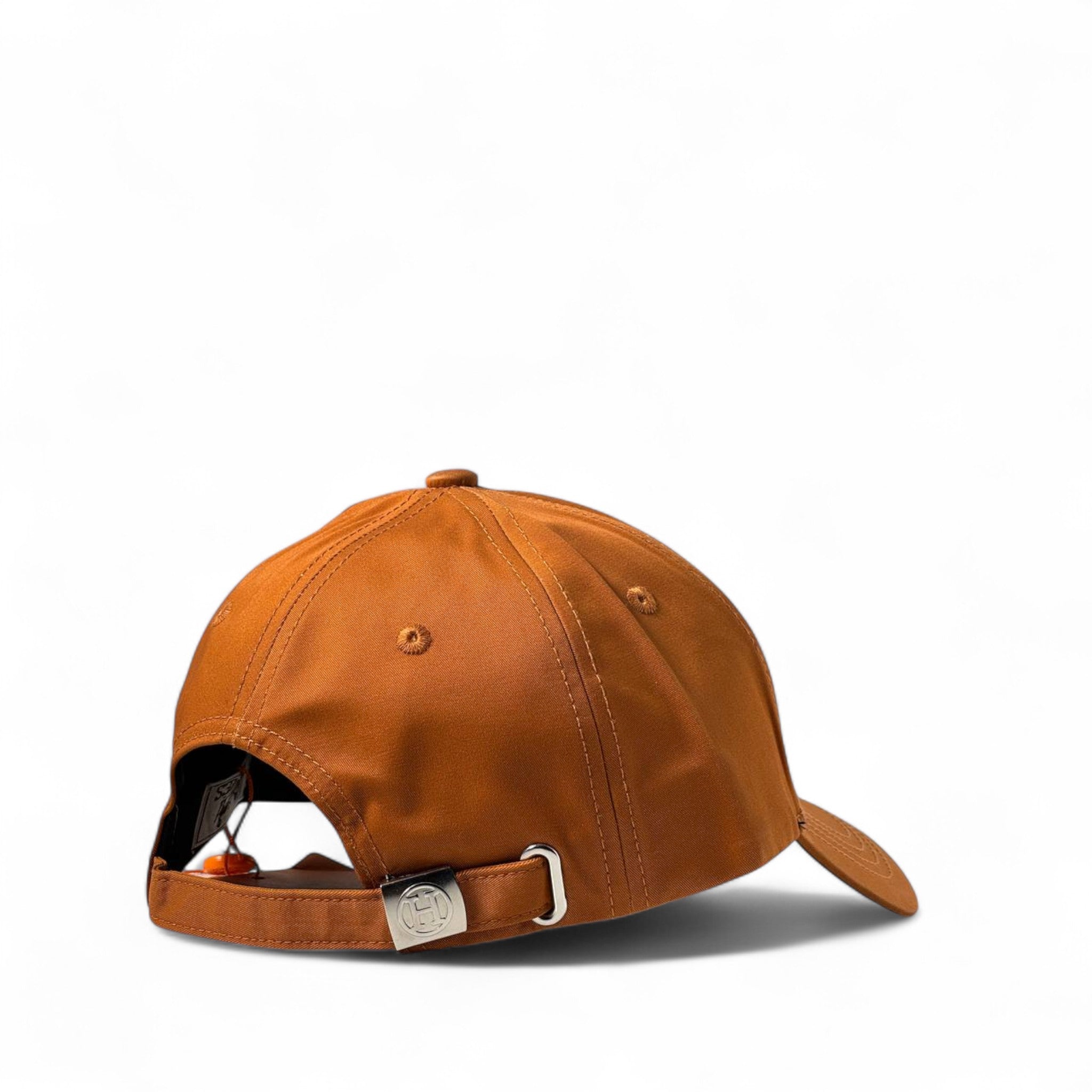 Hermès Sellerie Signature Cap 🧡 Orange Statement Luxury