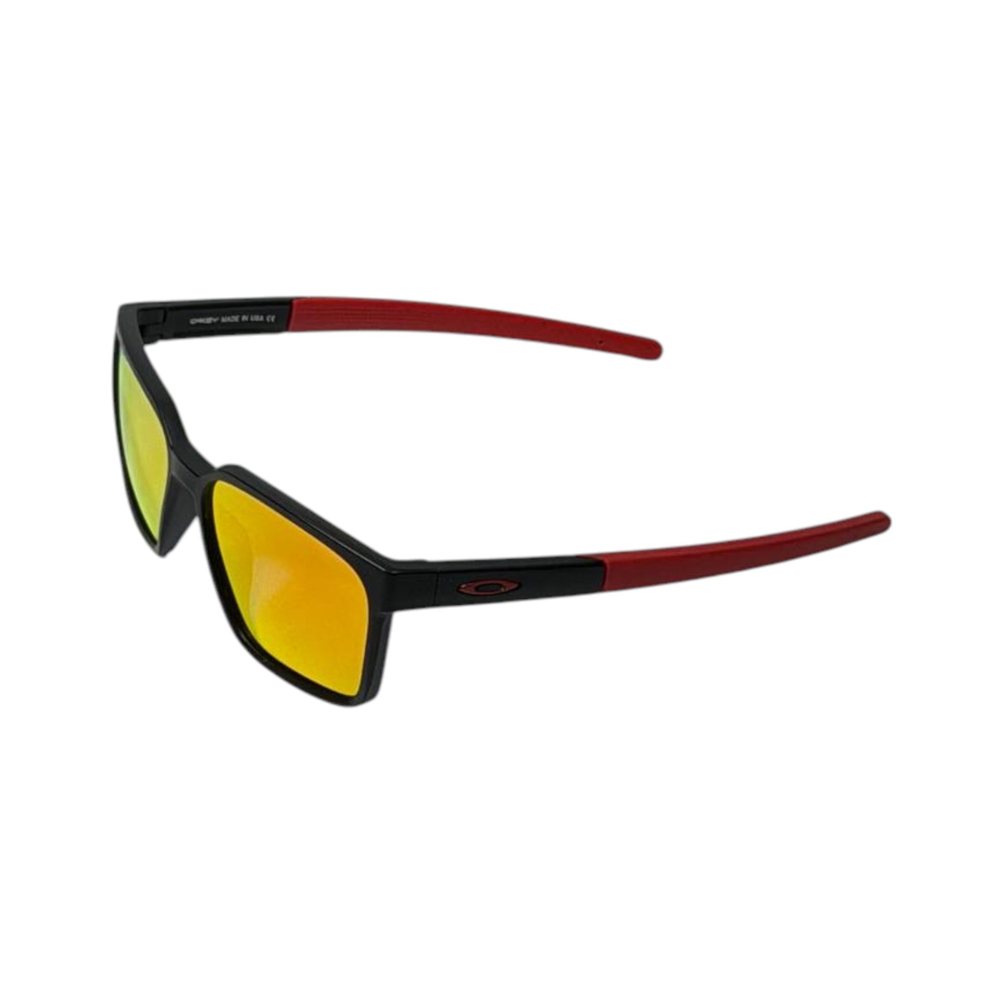 🕶️ Oakley Holbrook Sport Sunglasses – Red Edition with Fire Mirror Lense