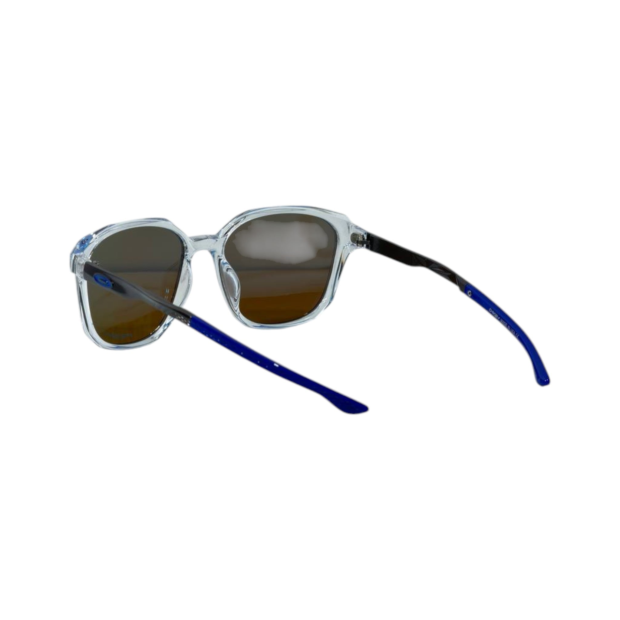 🕶️ Oakley Frogskins Crystal Clear Blue Mirror Sunglasses – Prizm Edition
