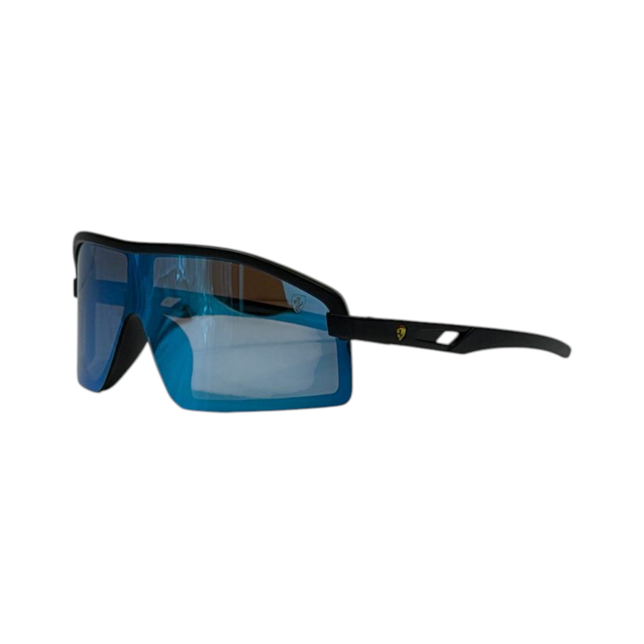 🕶️ Ferrari Blue Shield Visor Sunglasses – Racing Edition