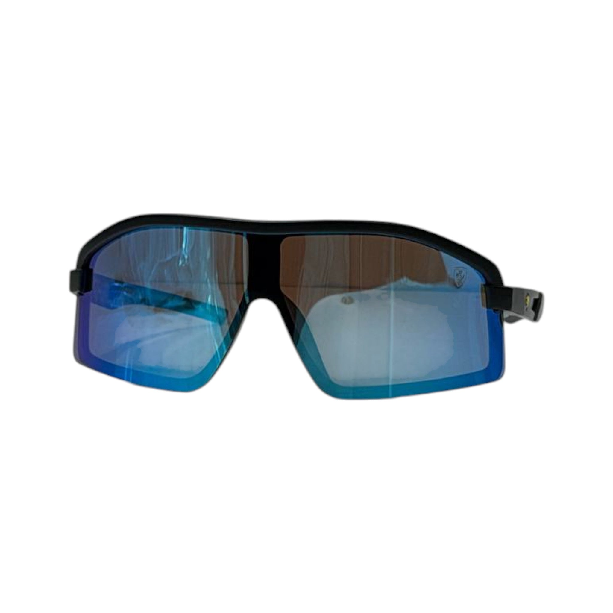 🕶️ Ferrari Blue Shield Visor Sunglasses – Racing Edition