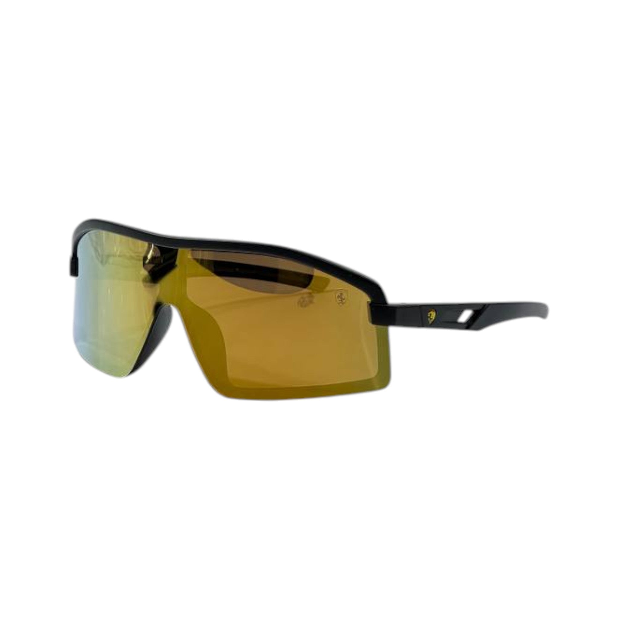 🕶️ Ferrari Red Mirror Shield Sunglasses – Racing Flame Edition