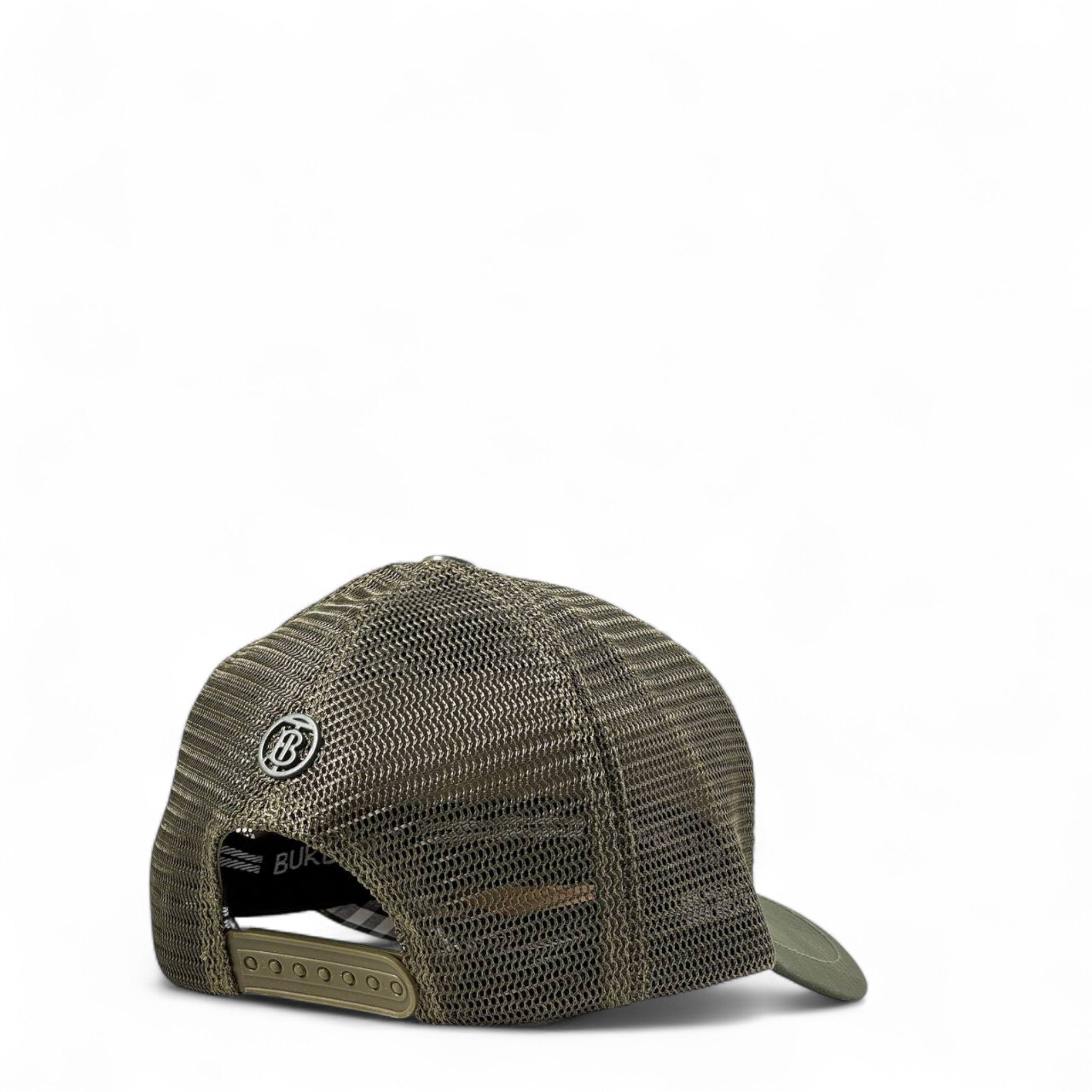 Burberry Olive Green Mesh Cap ๐ | Luxury Streetwear Essential