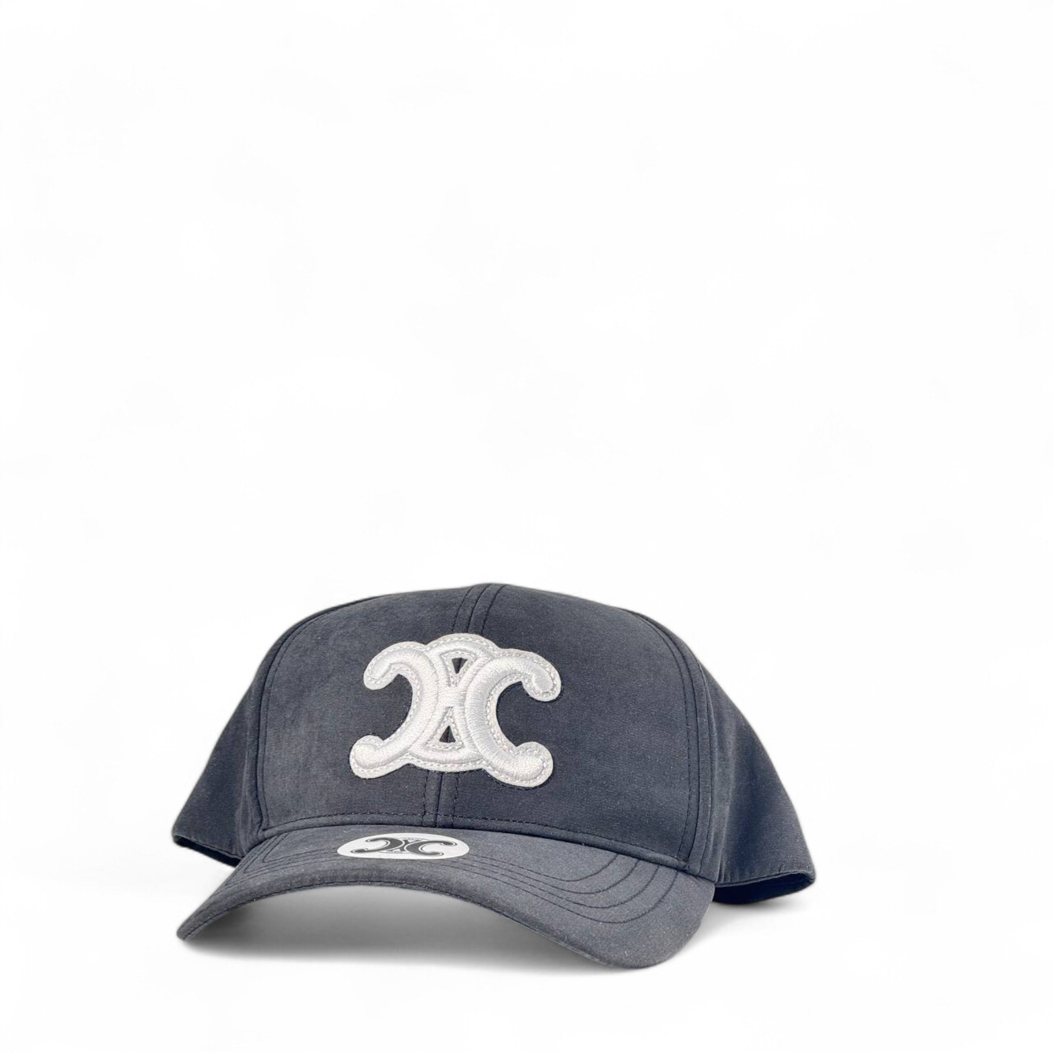 🖤 CELINE-Inspired Charcoal Cap – Iconic Minimalism with a Monochrome Edge 🧢✨
