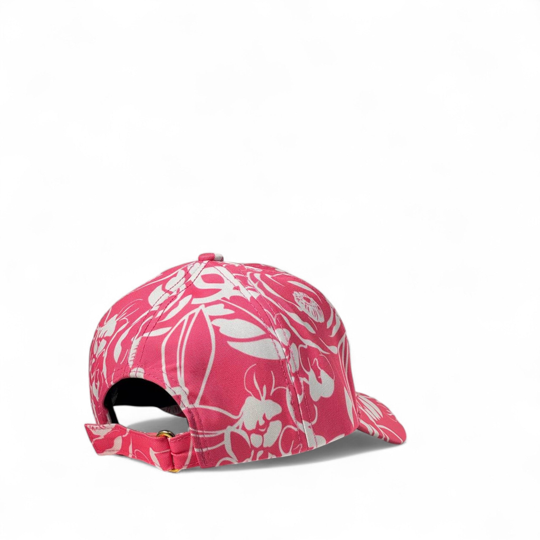 🧢 Chanel-Inspired Floral Pink Cap – Summer Elegance in Bloom 🌺💖