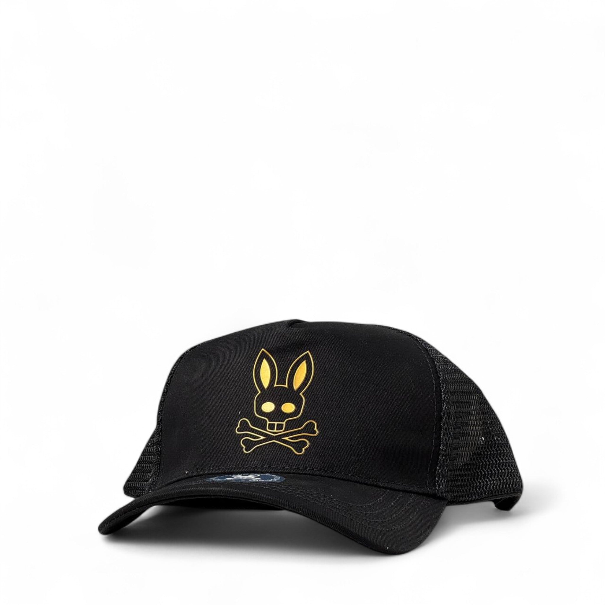 🖤 Black Psycho Bunny Cap – Sleek, Edgy & Iconic 🧢🐰