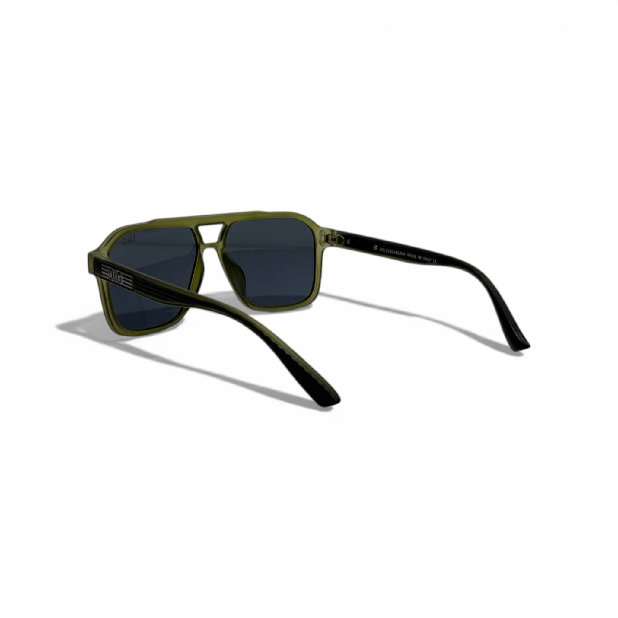 Dolce & Gabbana D&G Aviator Sunglasses – Olive Green Designer Frame 🕶️✨