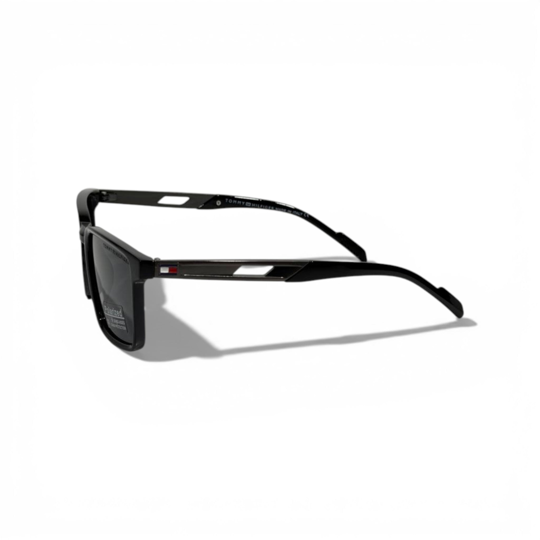 Tommy Hilfiger Polarized Sunglasses 🕶️🇺🇸 | Classic Black Frame Luxury Shades 😎✨ UV Protection
