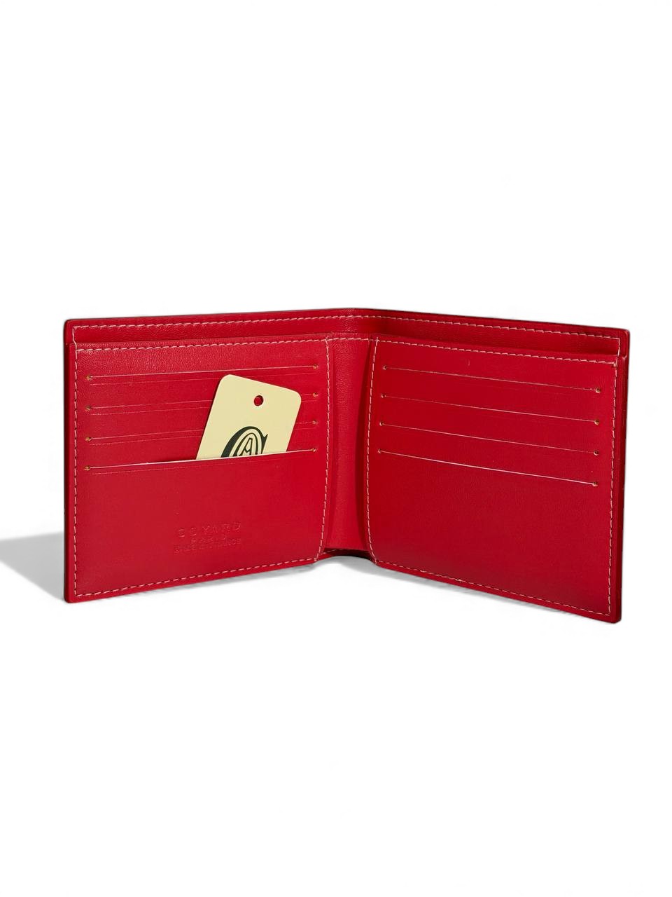 Goyard Red Monogram Wallet ❤️🔥 | Premium Compact Bifold | Unisex Luxury Essential