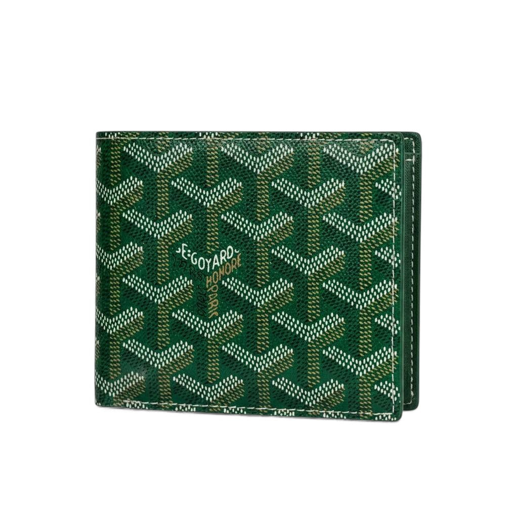 Goyard Green Monogram Bifold Wallet ๐โจ | Premium Designer Luxury for Men & Women