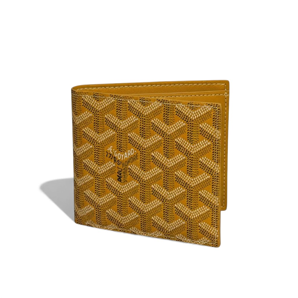 Goyard Yellow Monogram Bifold Wallet ✨💛 | Exclusive Parisian Luxury