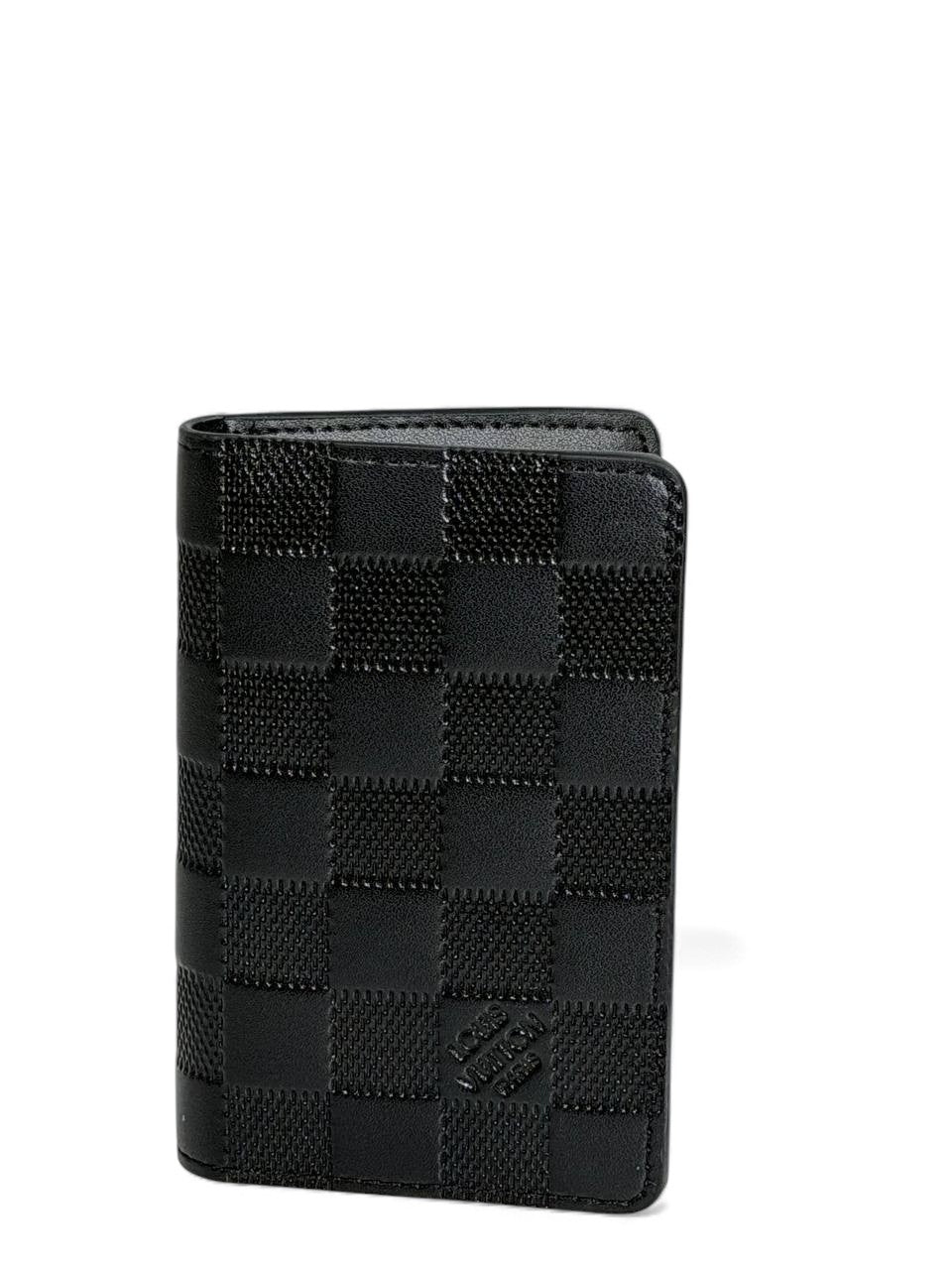 Louis Vuitton Damier Infini Black Wallet ✨ | Premium Leather | Elegant Monochrome Checkered Design