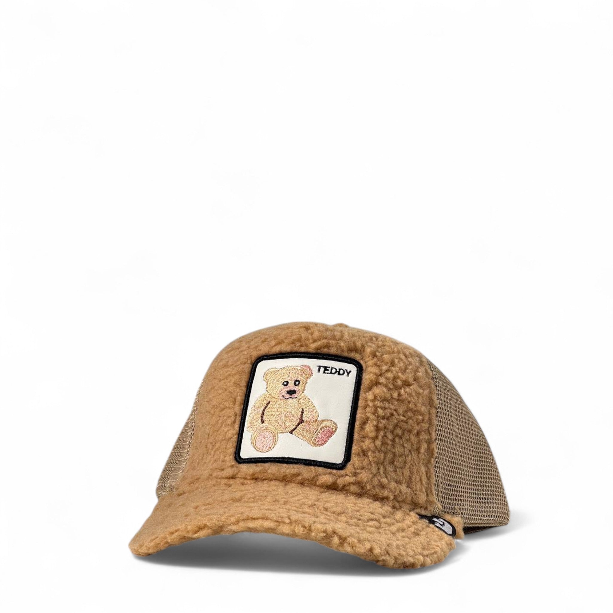 🧸 Goorin Bros. "Teddy" Fleece Trucker Hat – Cozy & Cute Streetwear