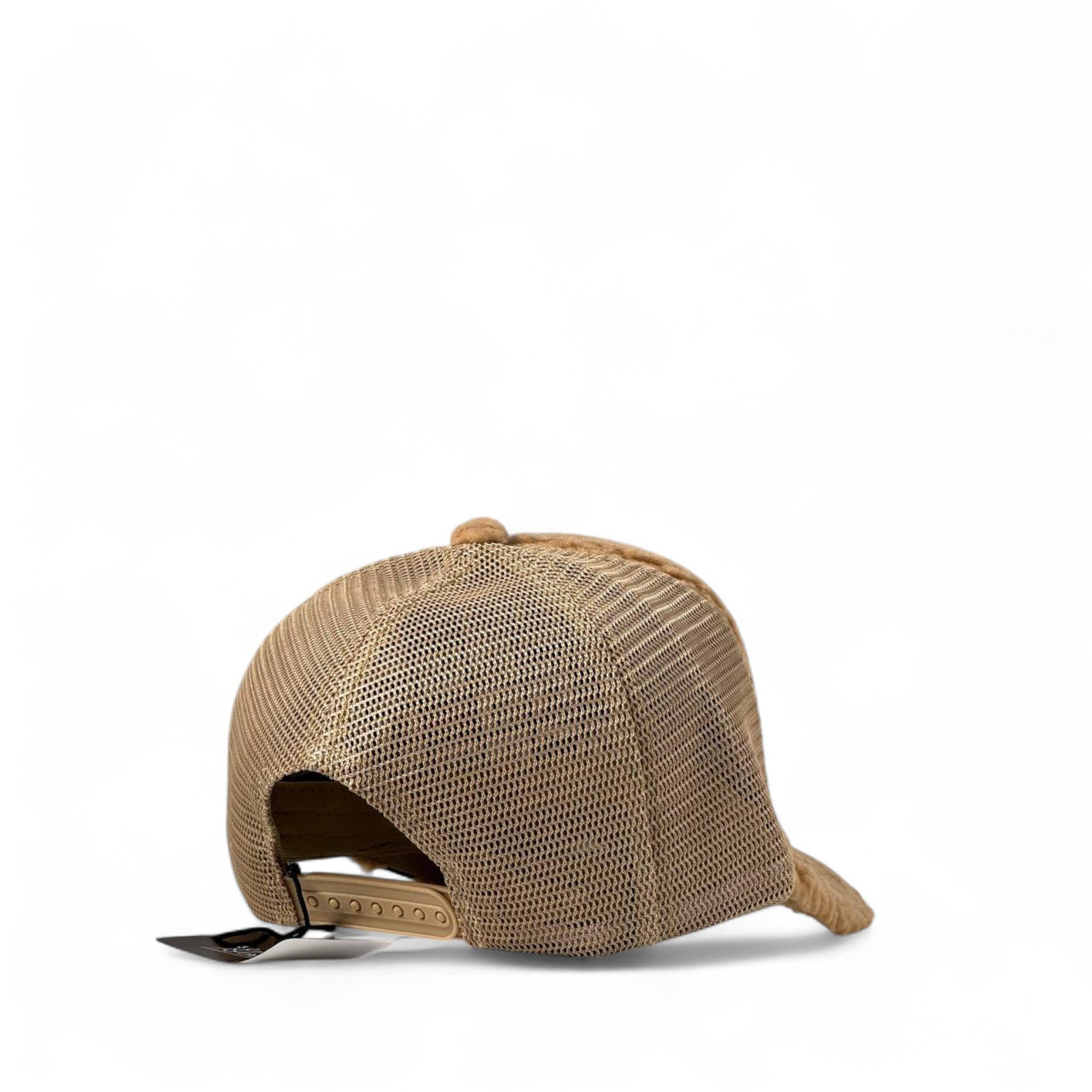 🧸 Goorin Bros. "Teddy" Fleece Trucker Hat – Cozy & Cute Streetwear