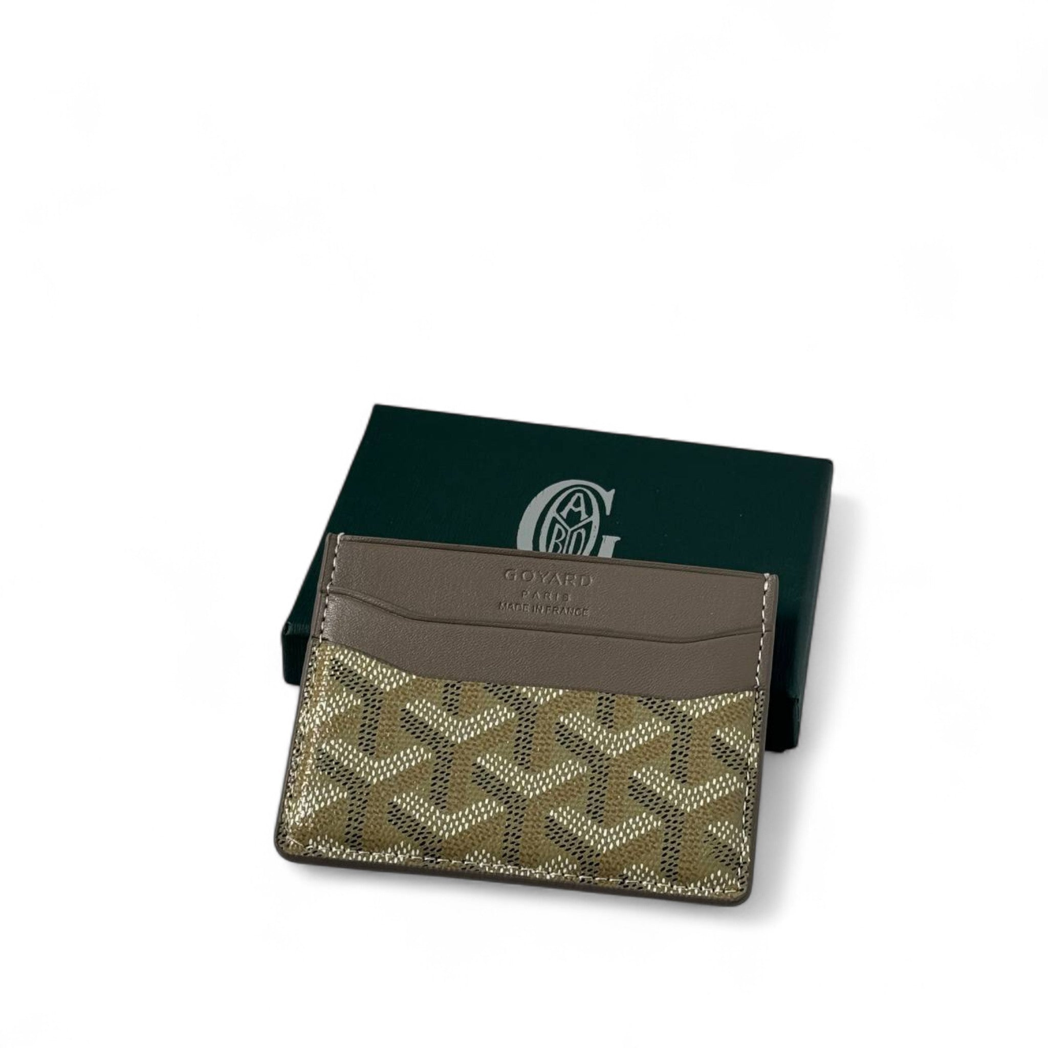 ๐ชต Goyard Taupe Brown Card Holder โ Understated Parisian Luxury ๐ณ