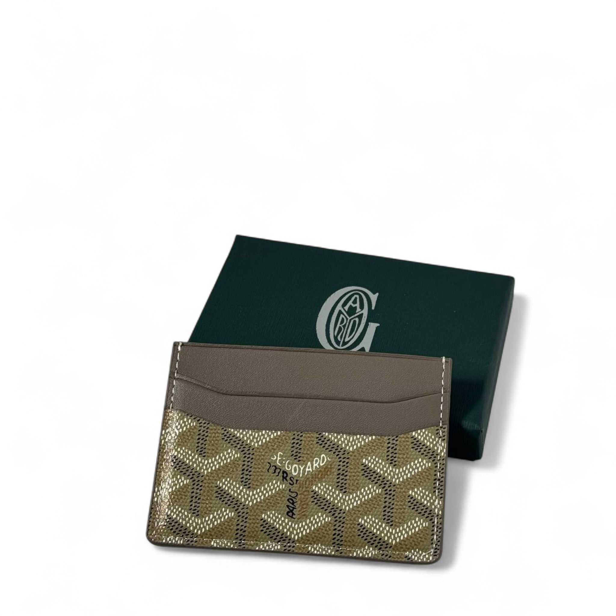 ๐ชต Goyard Taupe Brown Card Holder โ Understated Parisian Luxury ๐ณ