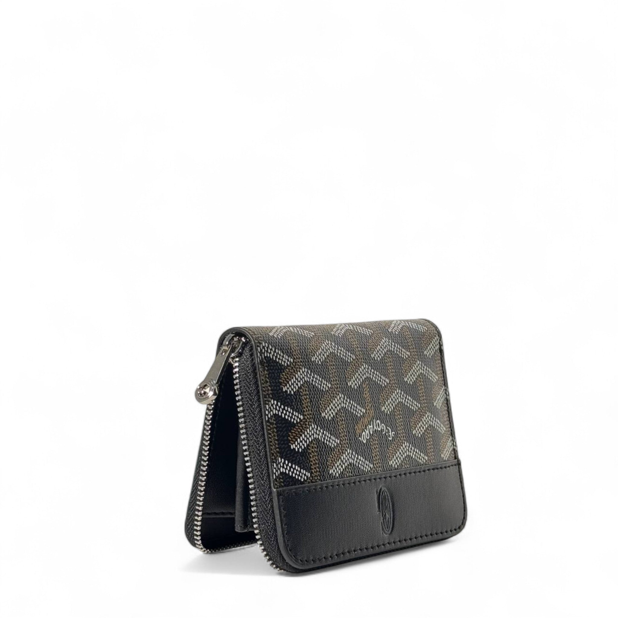 🖤 Goyard Black Zip Wallet – Timeless Elegance, Everyday Utility 🖤