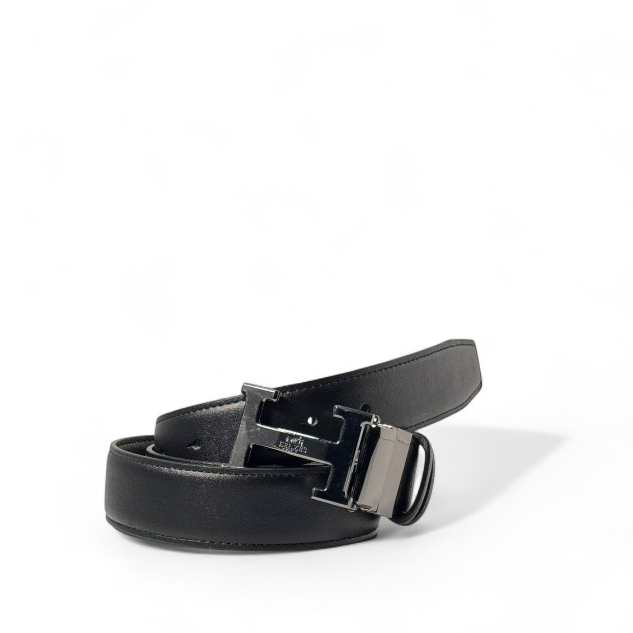 🖤 Hermès Style H Buckle Belt – Urban Edge in 110 cm