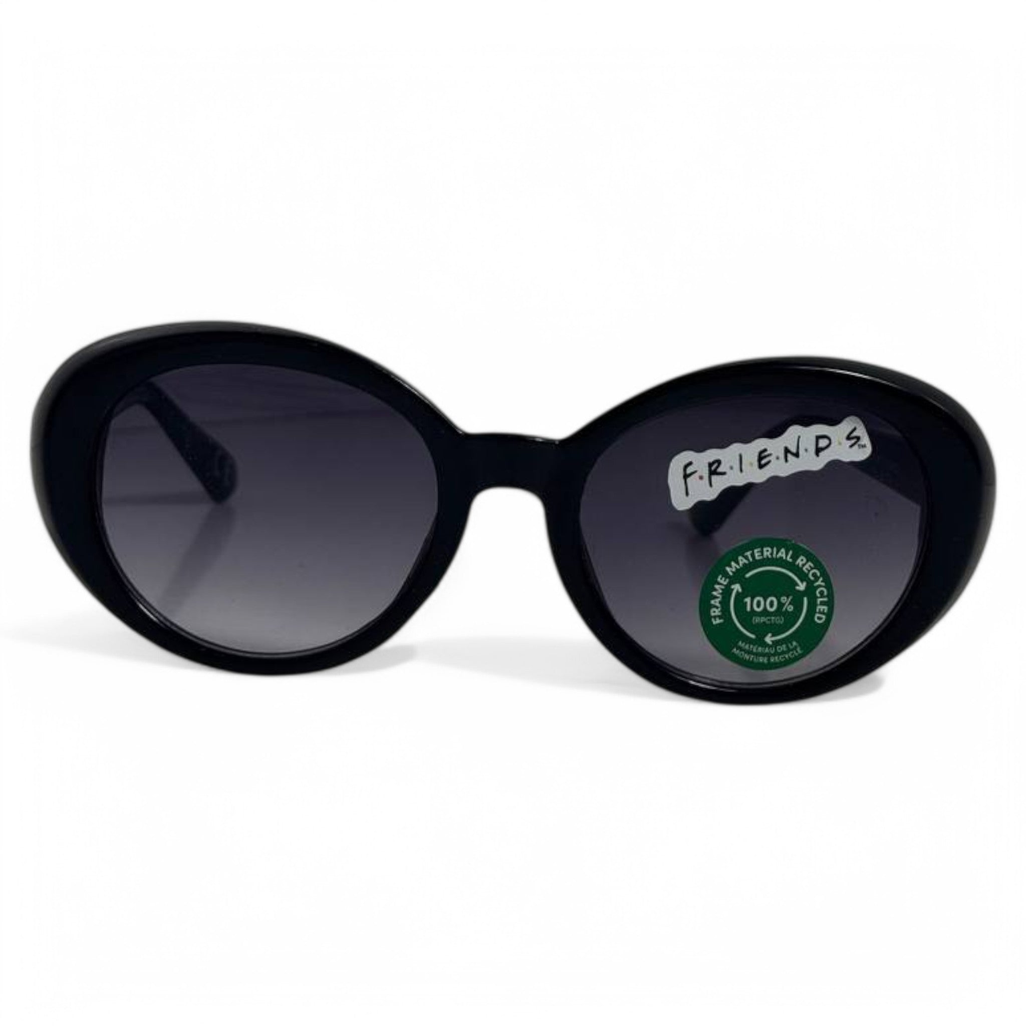 FRIENDS Oval Vintage Sunglasses – Eco-Friendly & Stylish