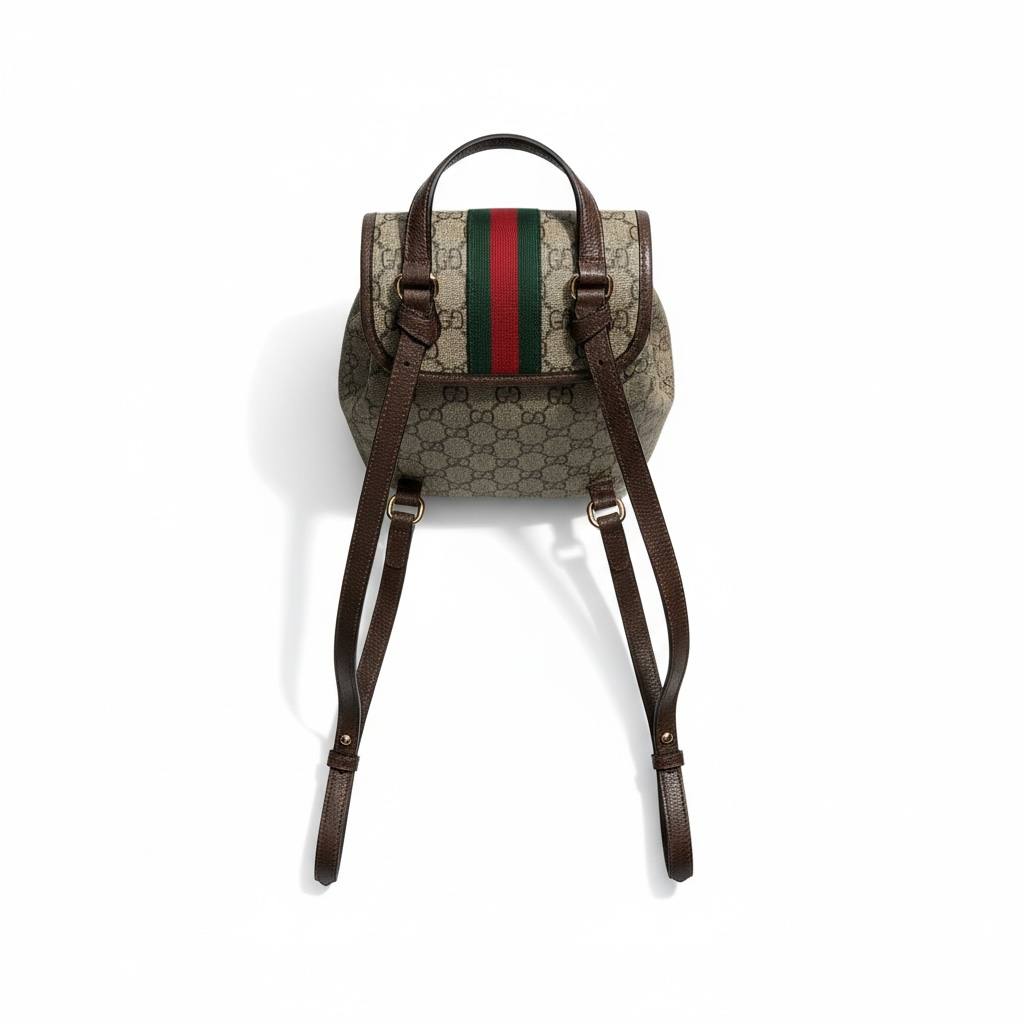 🔥 Gucci Monogram Mini Backpack – GG Supreme Classic Edition 🔥