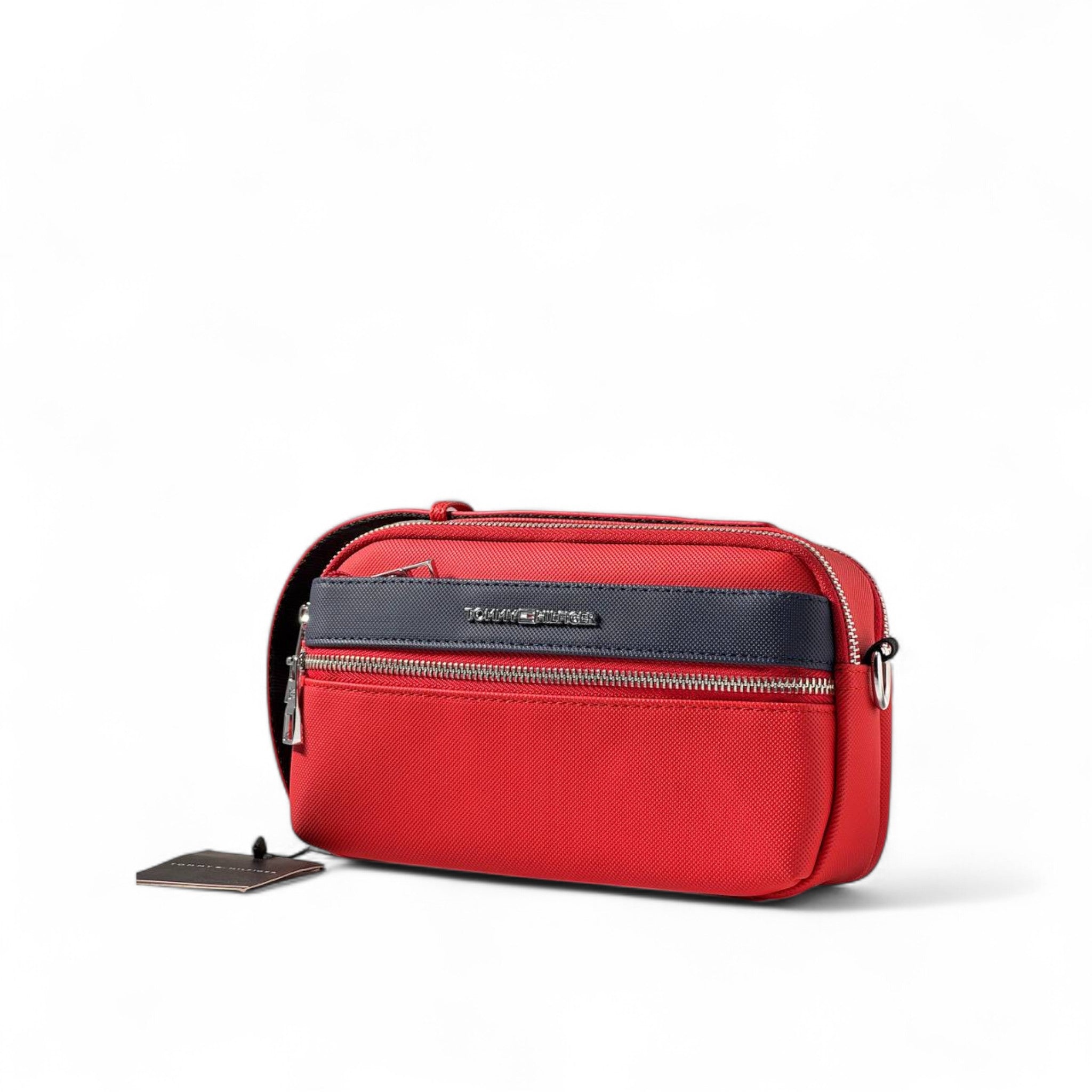 Tommy Hilfiger Red Crossbody Bag 🔴 | Bold Street Style Pouch