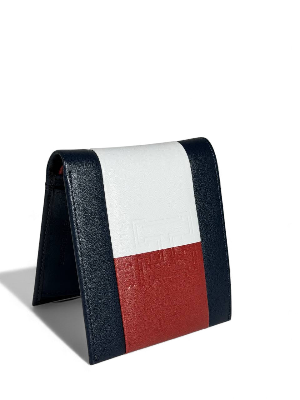 Tommy Hilfiger Flag Panel Leather Wallet 🇺🇸🔥 | Embossed “H” Monogram