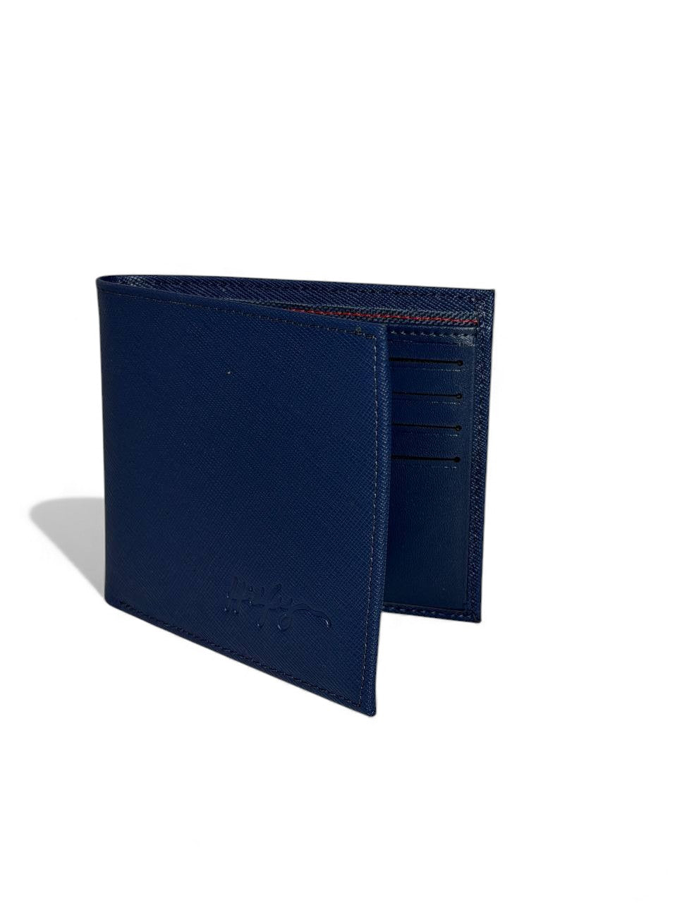 Tommy Hilfiger Navy Saffiano Leather Wallet 🔵💼 | Signature Minimal Edition