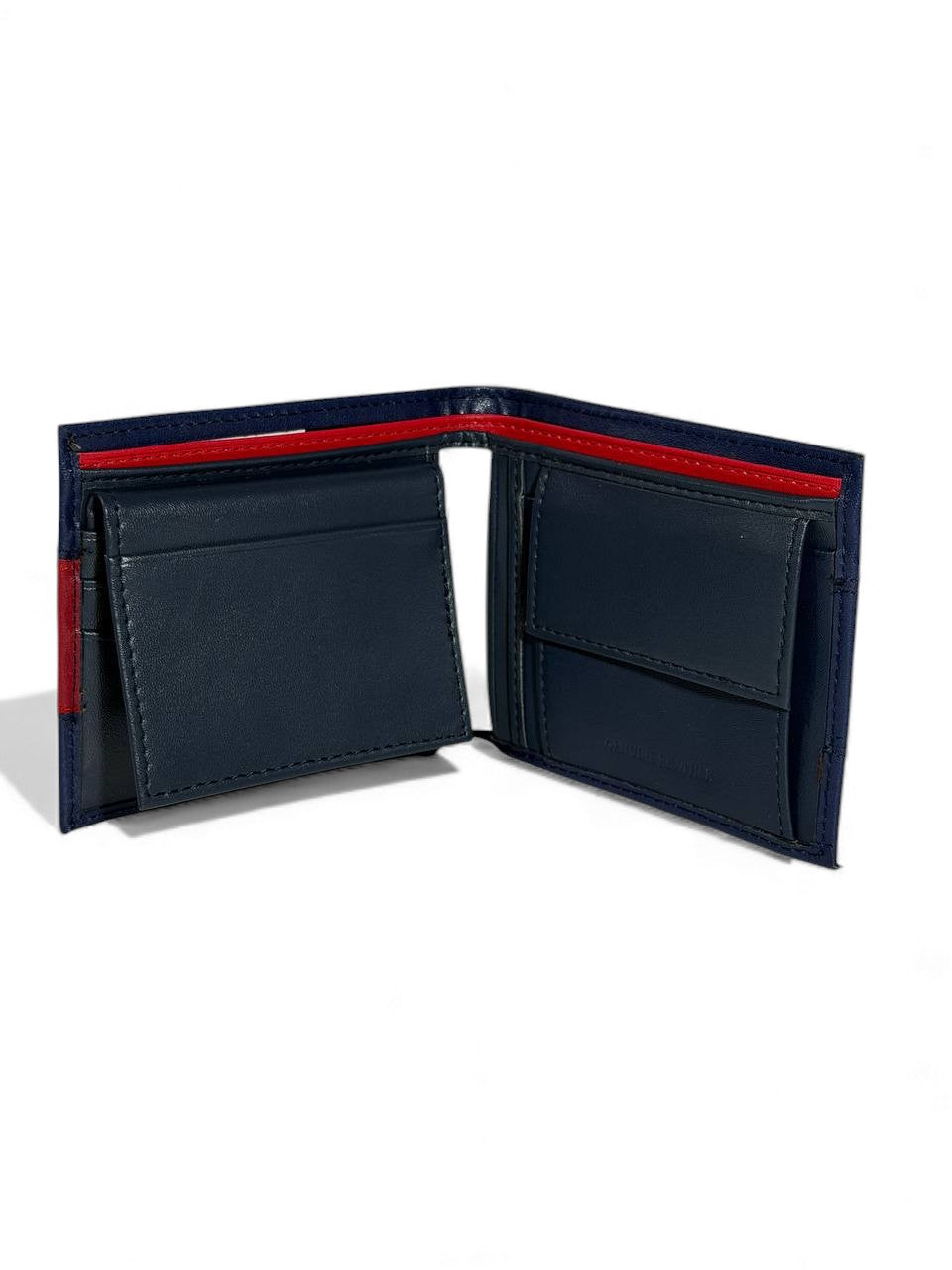 Tommy Hilfiger Flag Leather Wallet 🇺🇸🔥 | Premium Tri-Color Edition