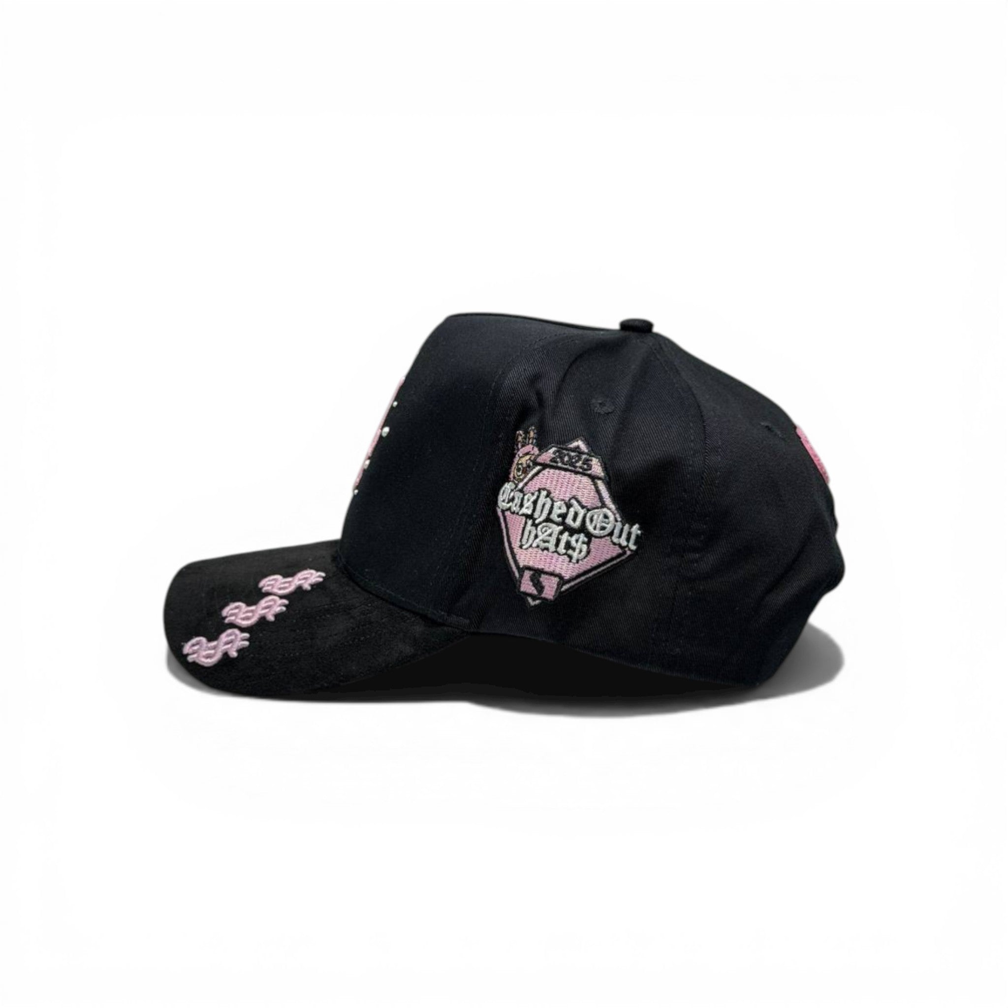 𧢠LA Pink Drip Streetwear Cap â Soft Luxe Urban Edition đ
