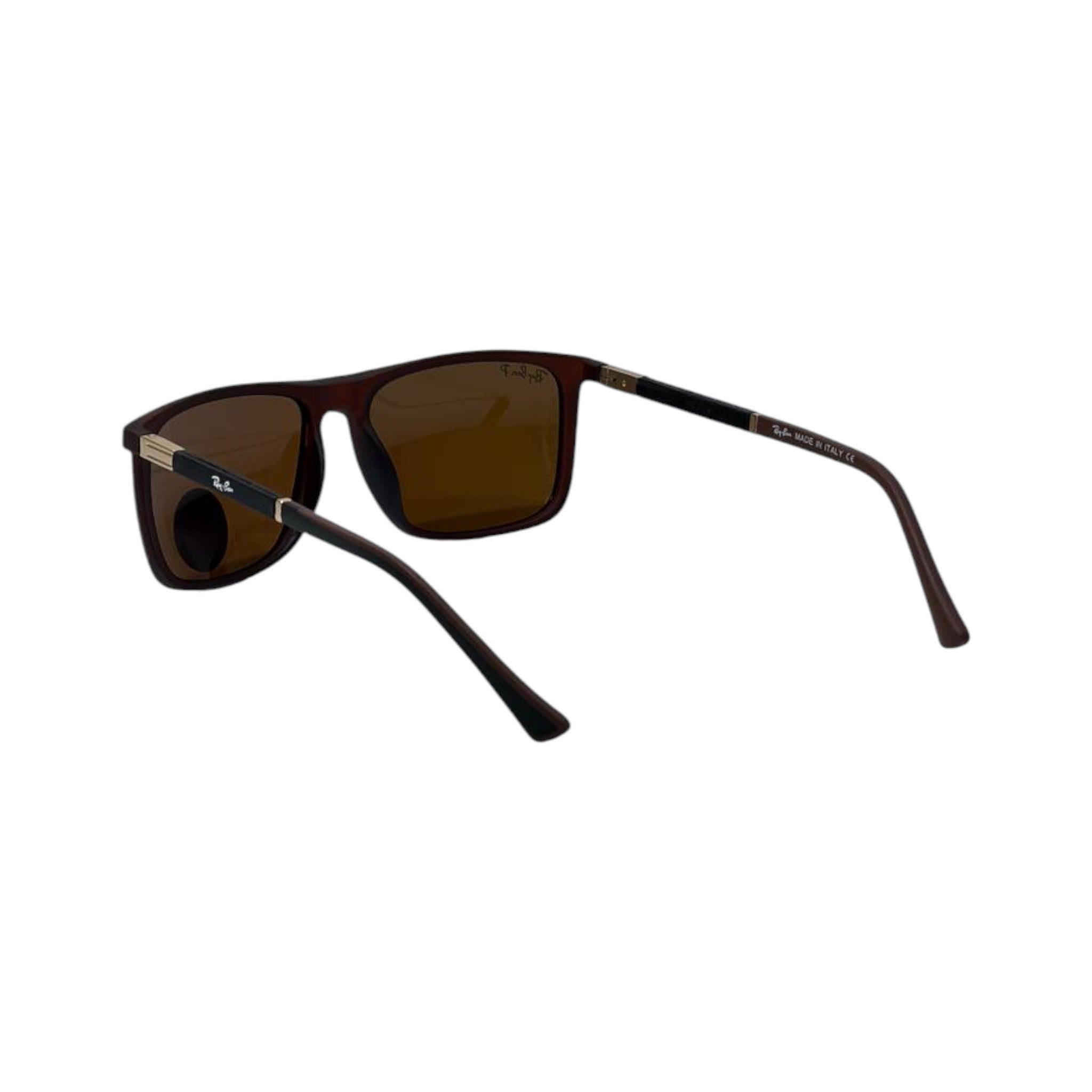 🕶️ Ray-Ban Classic Polarized Brown Square Sunglasses