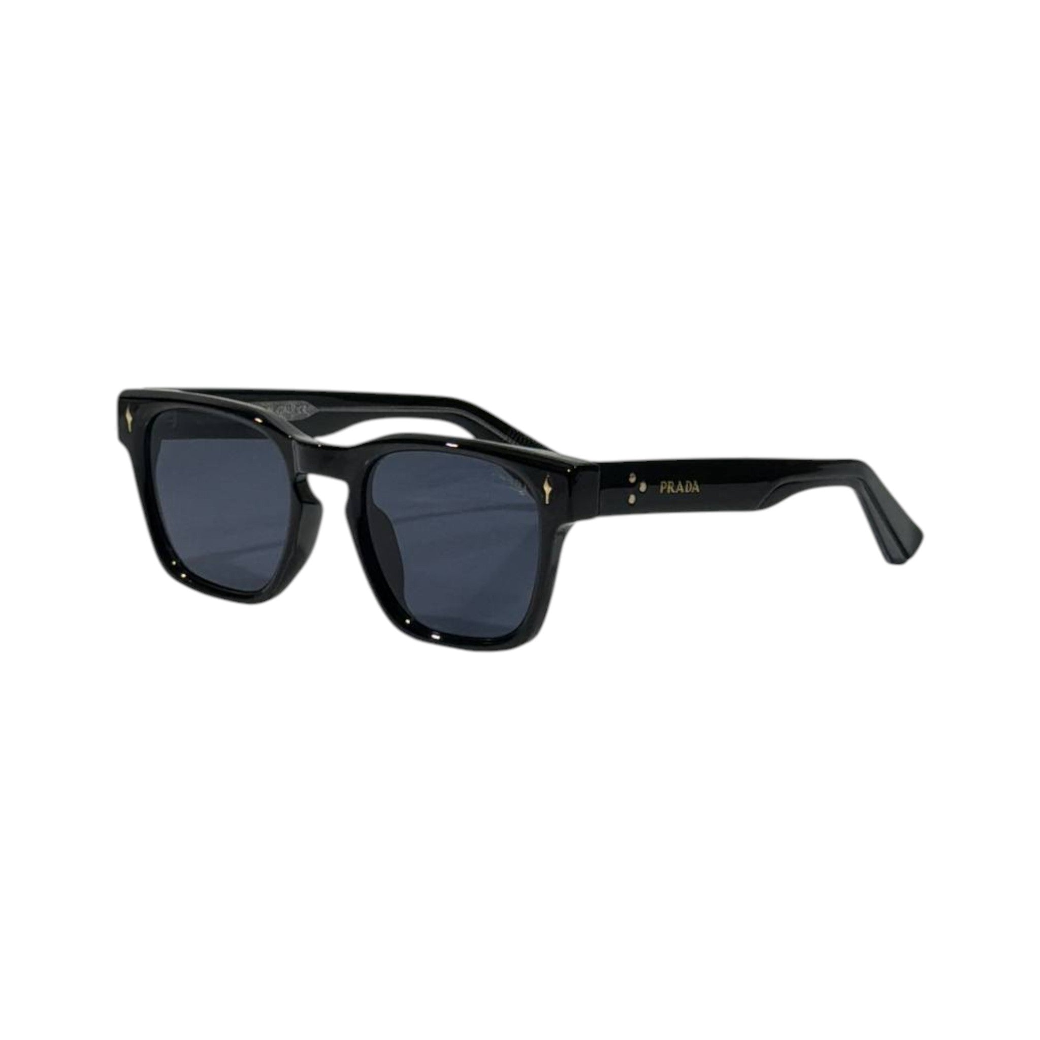 Prada Milano Black Square Sunglasses