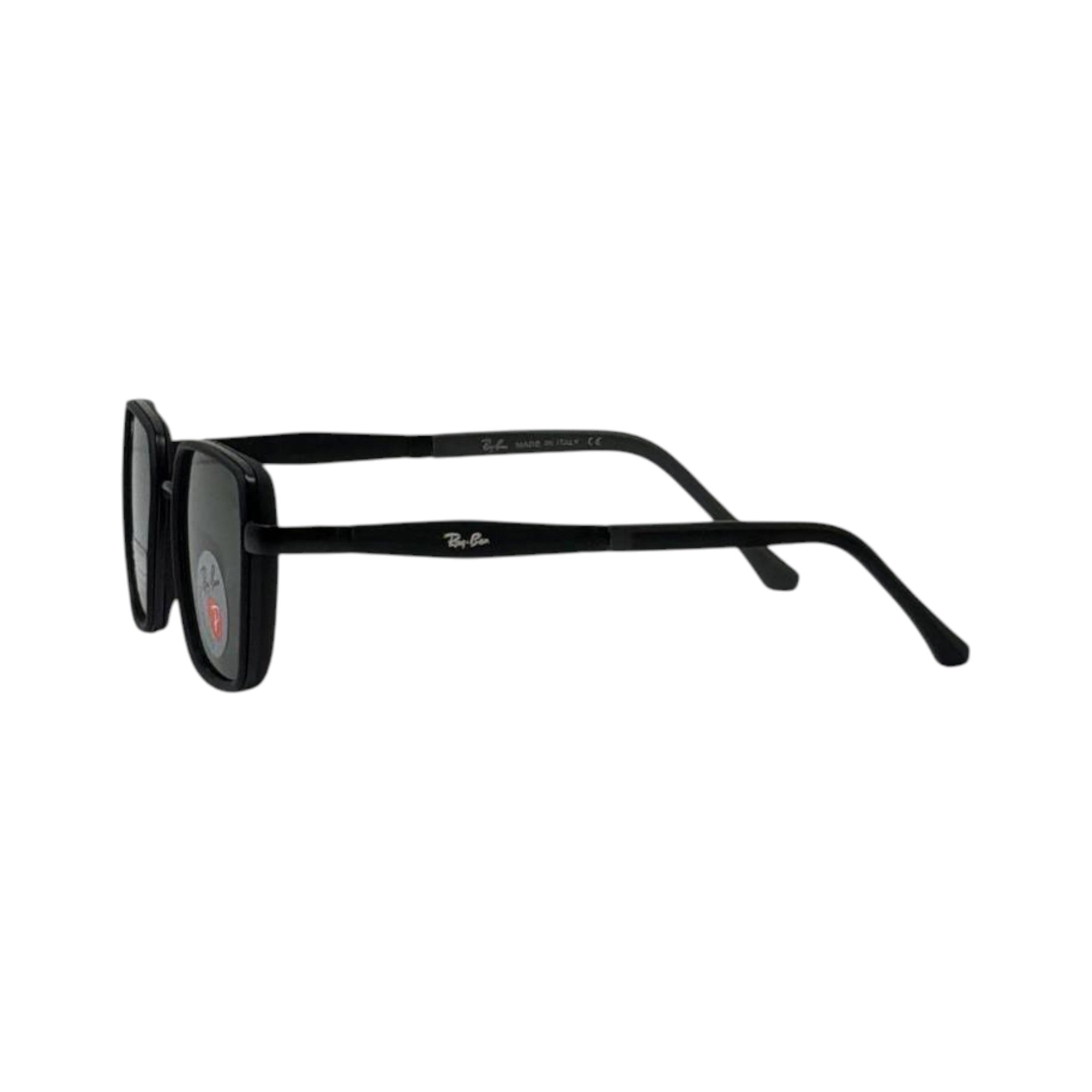 Ray-Ban Polarized Black Square Sunglasses