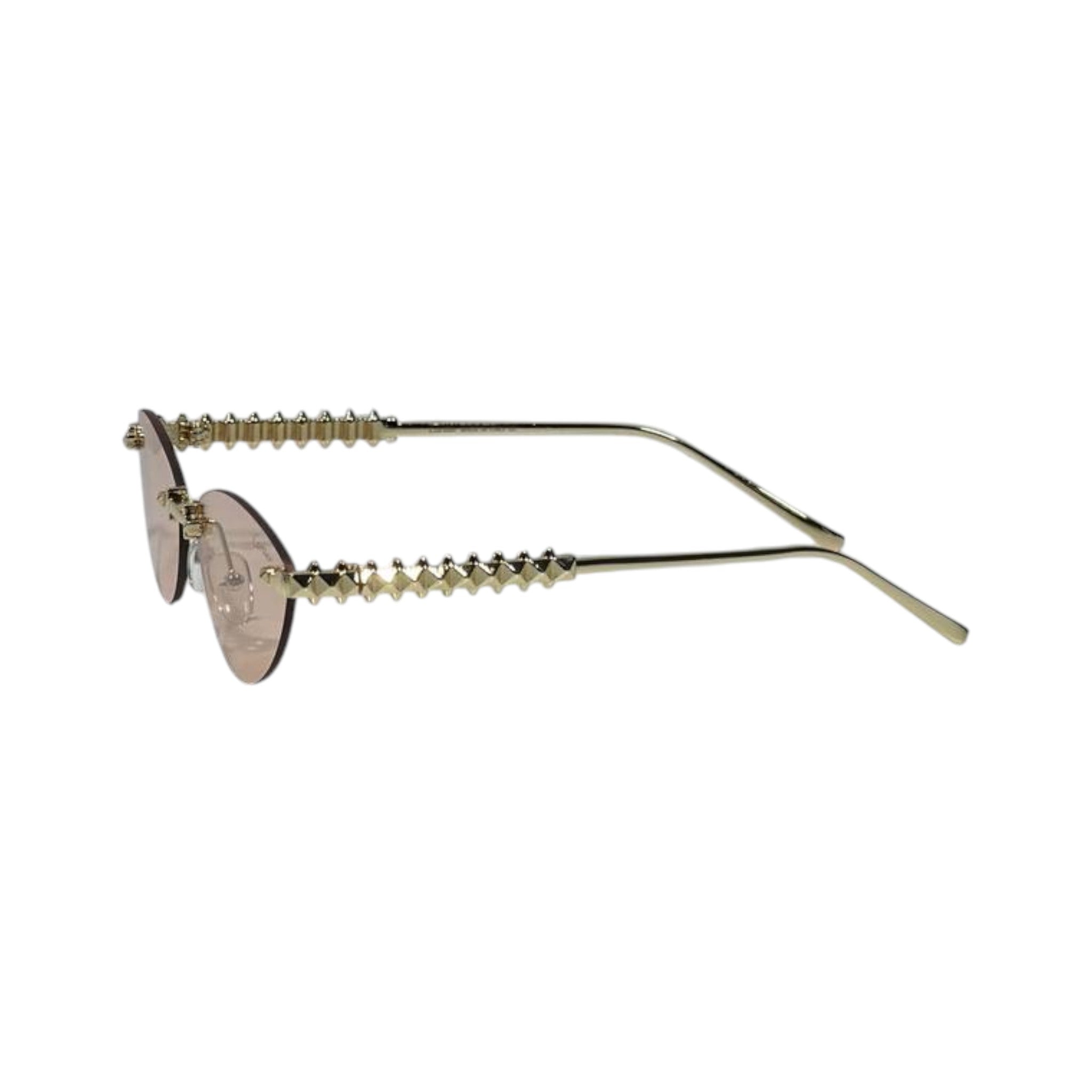 🕶️ Cartier Rimless Diamond Stud Sunglasses – Bold Luxury & Iconic Elegance ✨💎