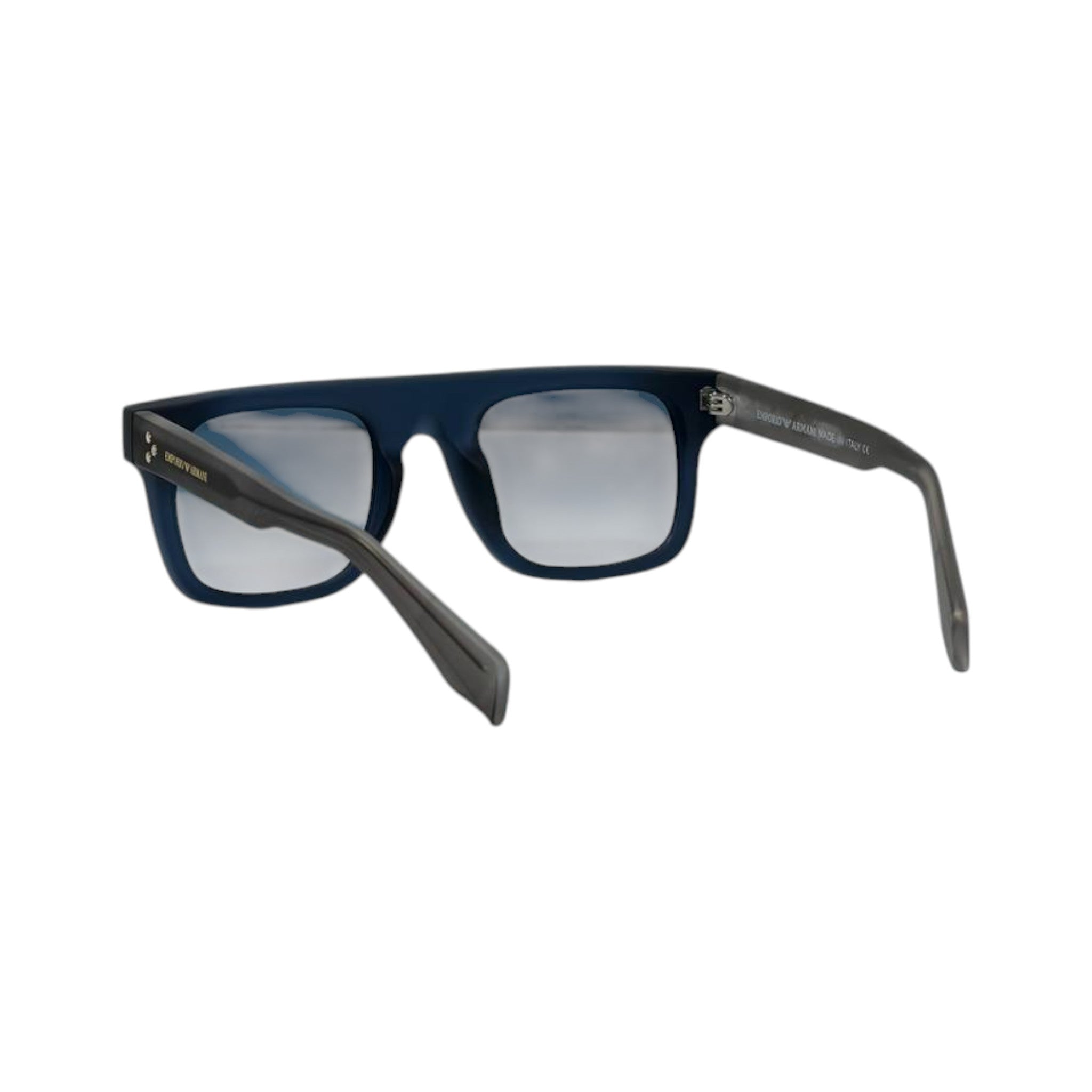 🕶️ Emporio Armani Blue Square Sunglasses – Modern Elegance with Italian Style 💙✨