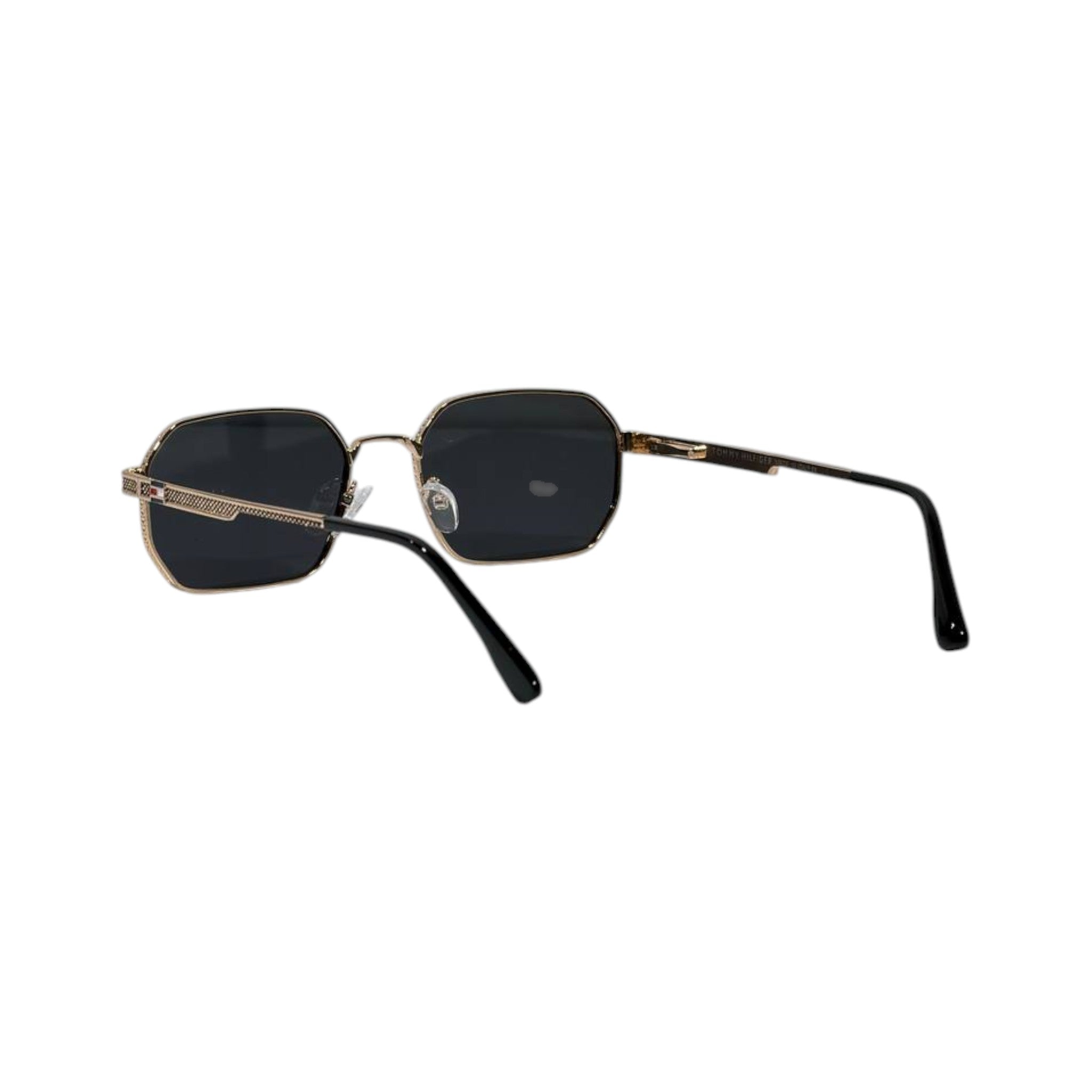 🕶️ Tommy Hilfiger Geometric Metal Sunglasses – Refined Style with Modern Sophistication ✨🖤