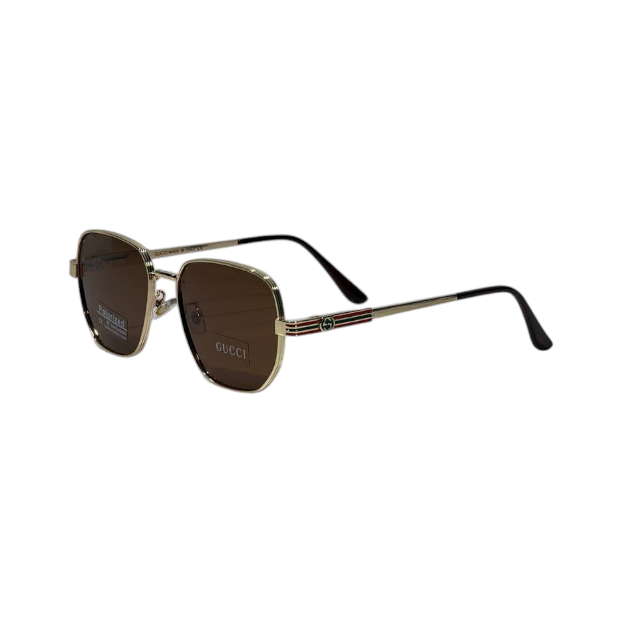 🕶️ Gucci Geometric Metal Sunglasses – Timeless Luxury & Iconic Italian Style ✨🤎